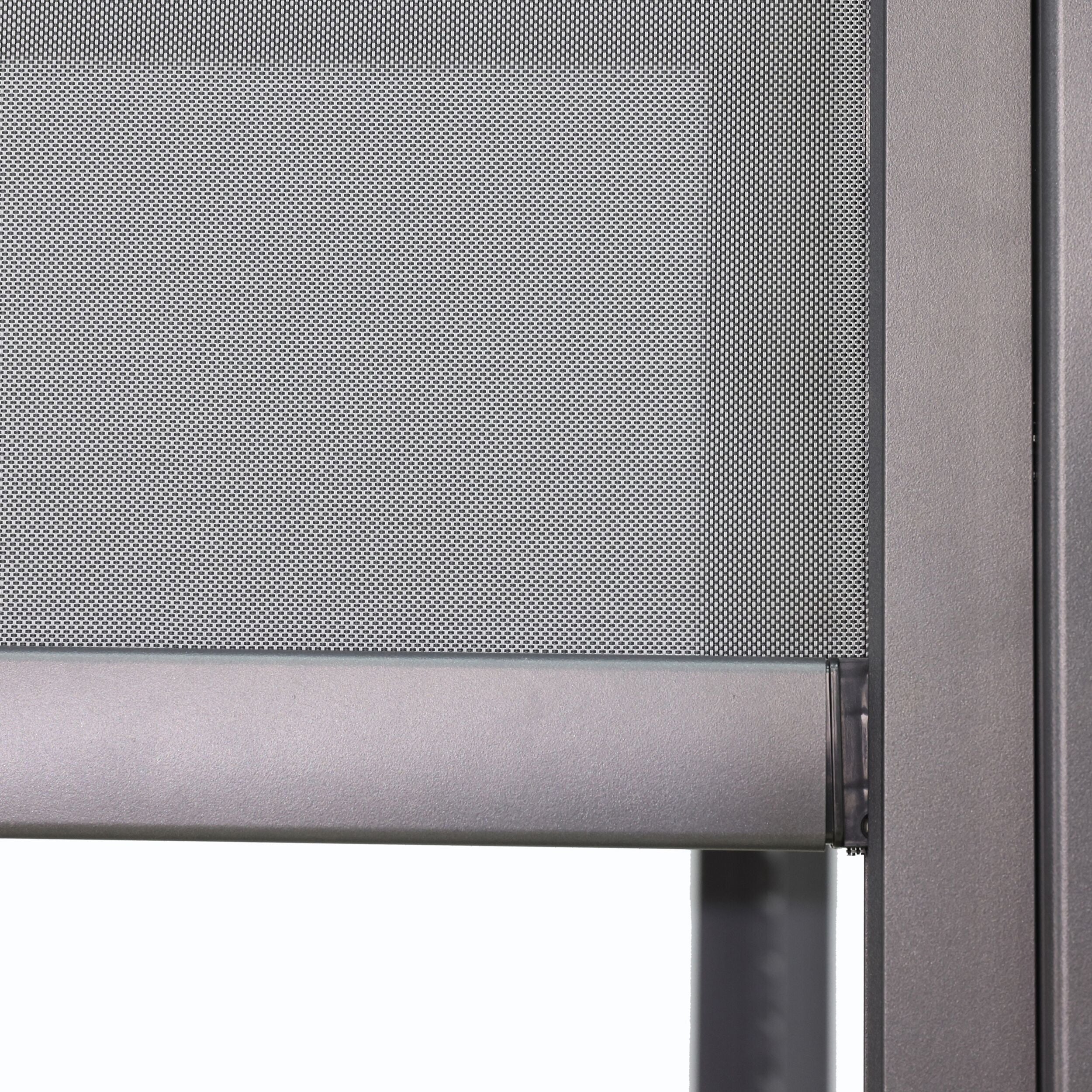 Sanctuary Roller Blind for Charcoal Pergola - Image 3