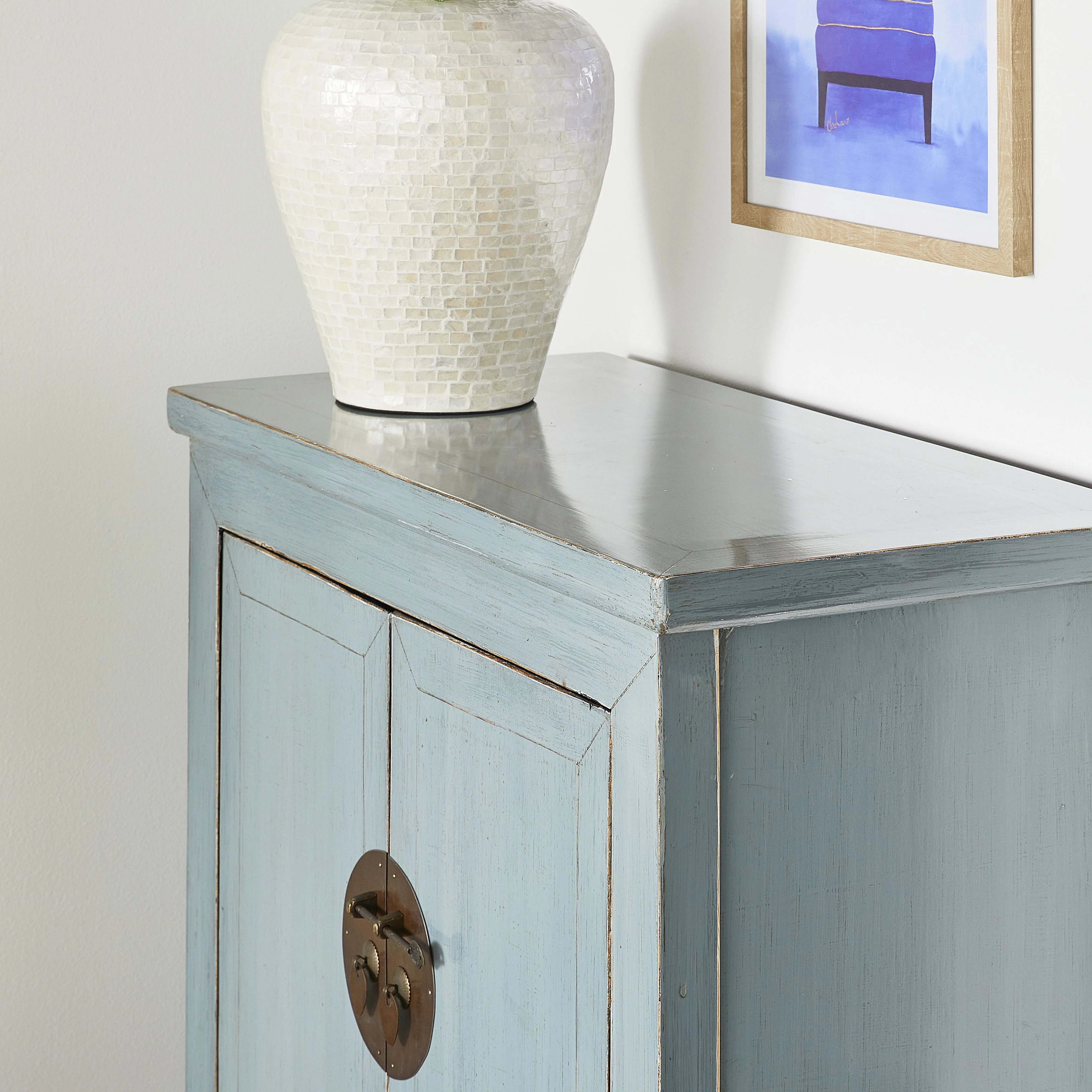Sansha 2 Door & 2 Drawer Sideboard Dove Grey - Image 10