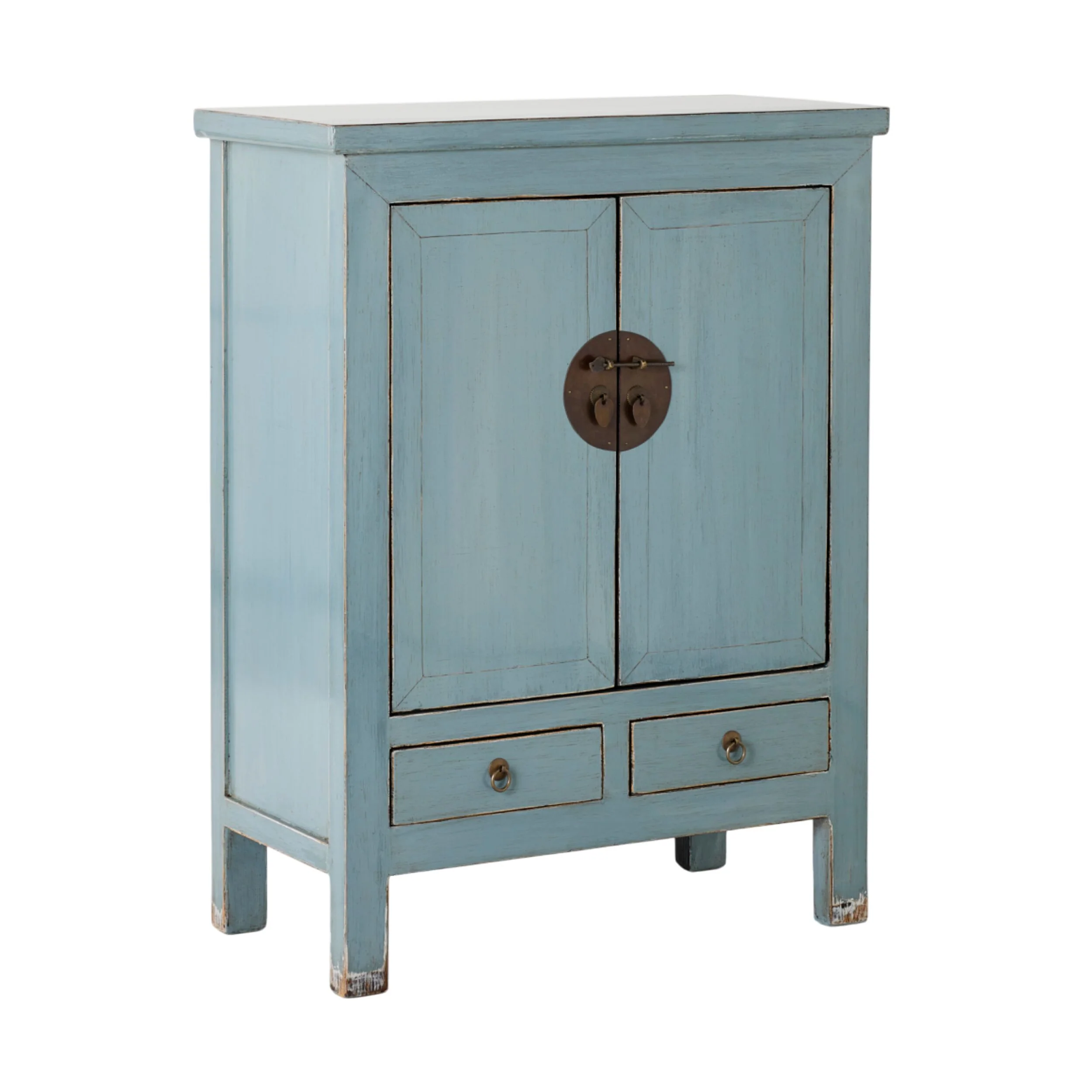 Sansha 2 Door & 2 Drawer Sideboard Dove Grey - Image 2
