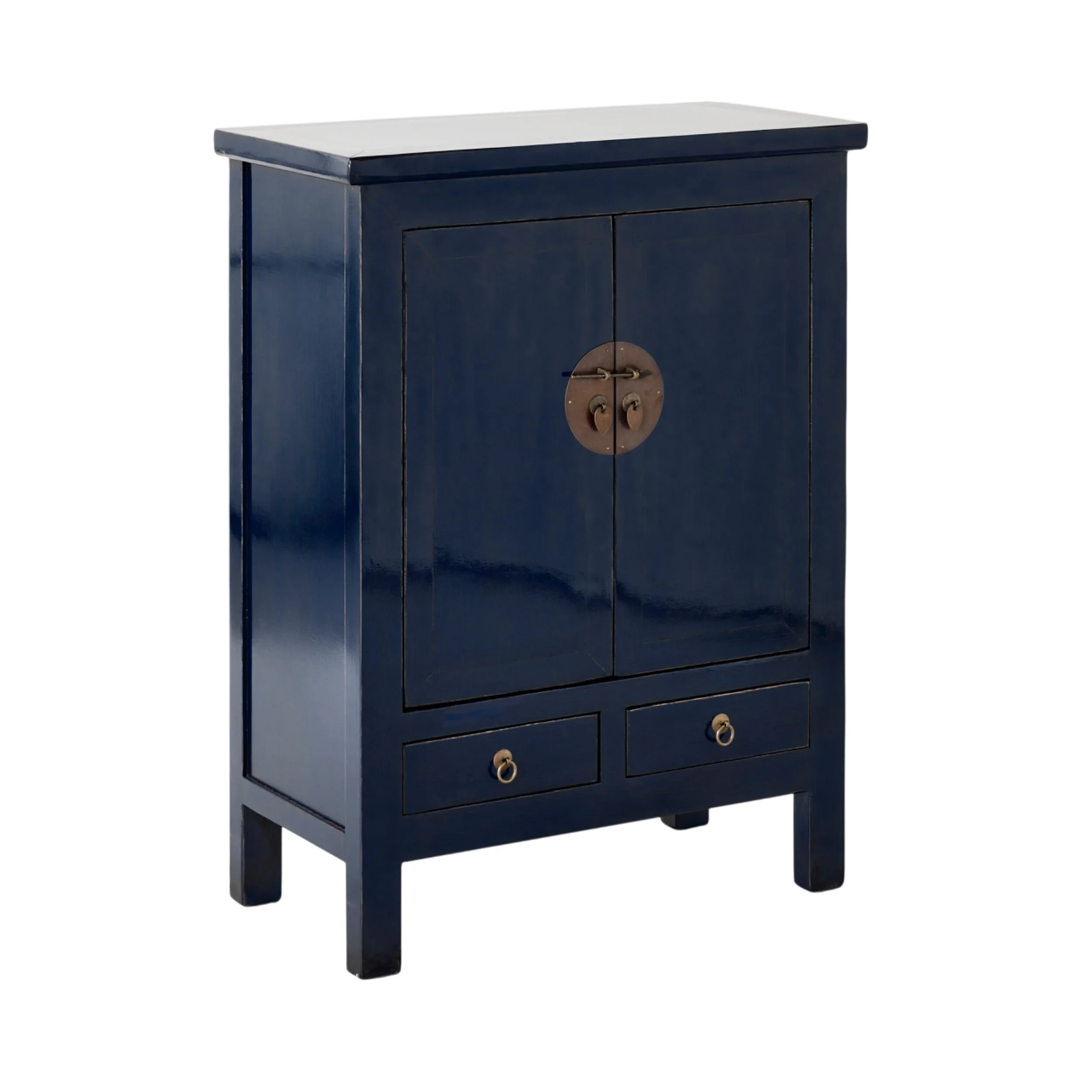Sansha 2 Door & 2 Drawer Sideboard Ink blue - Image 2