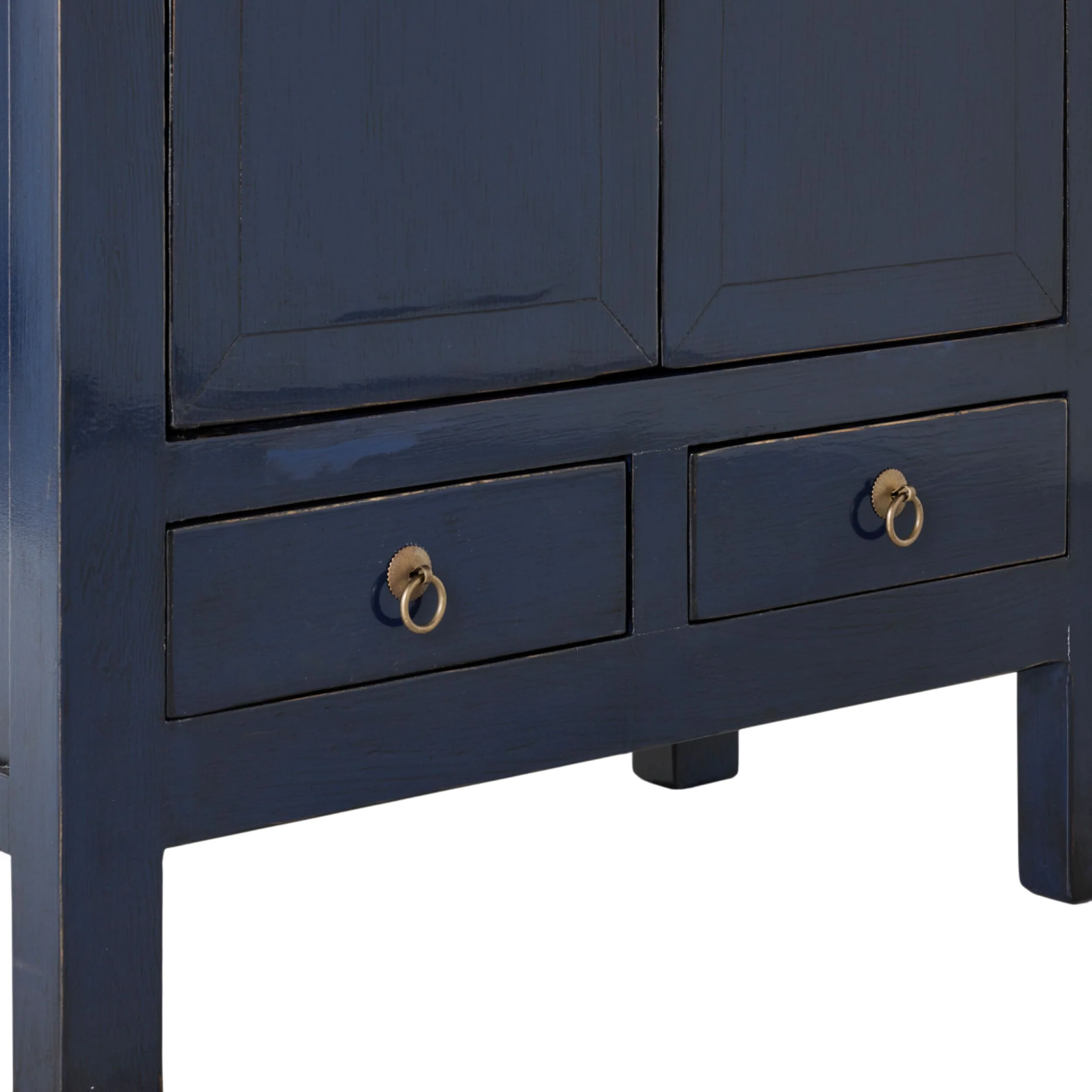 Sansha 2 Door & 2 Drawer Sideboard Ink blue - Image 5