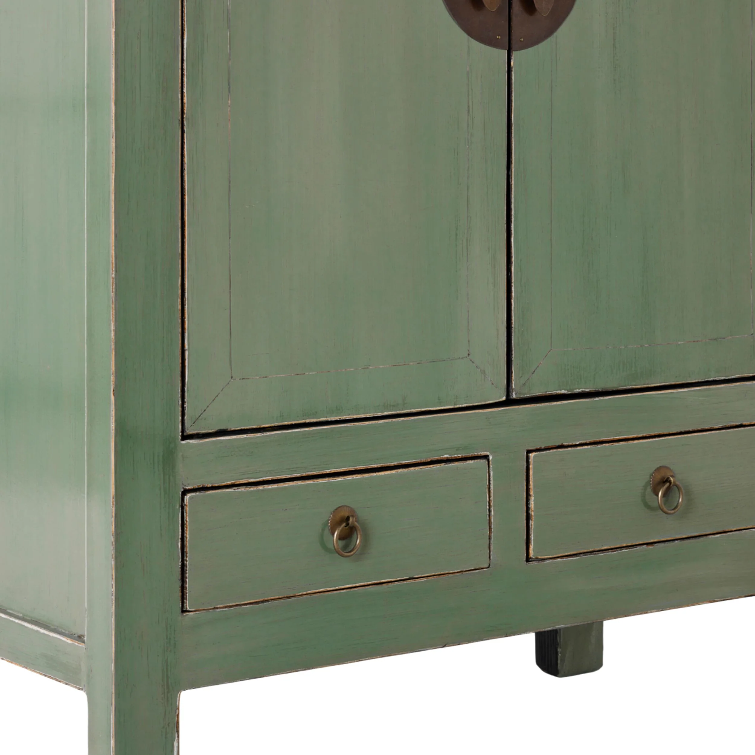 Sansha 2 Door & 2 Drawer Sideboard Sage Green - Image 5
