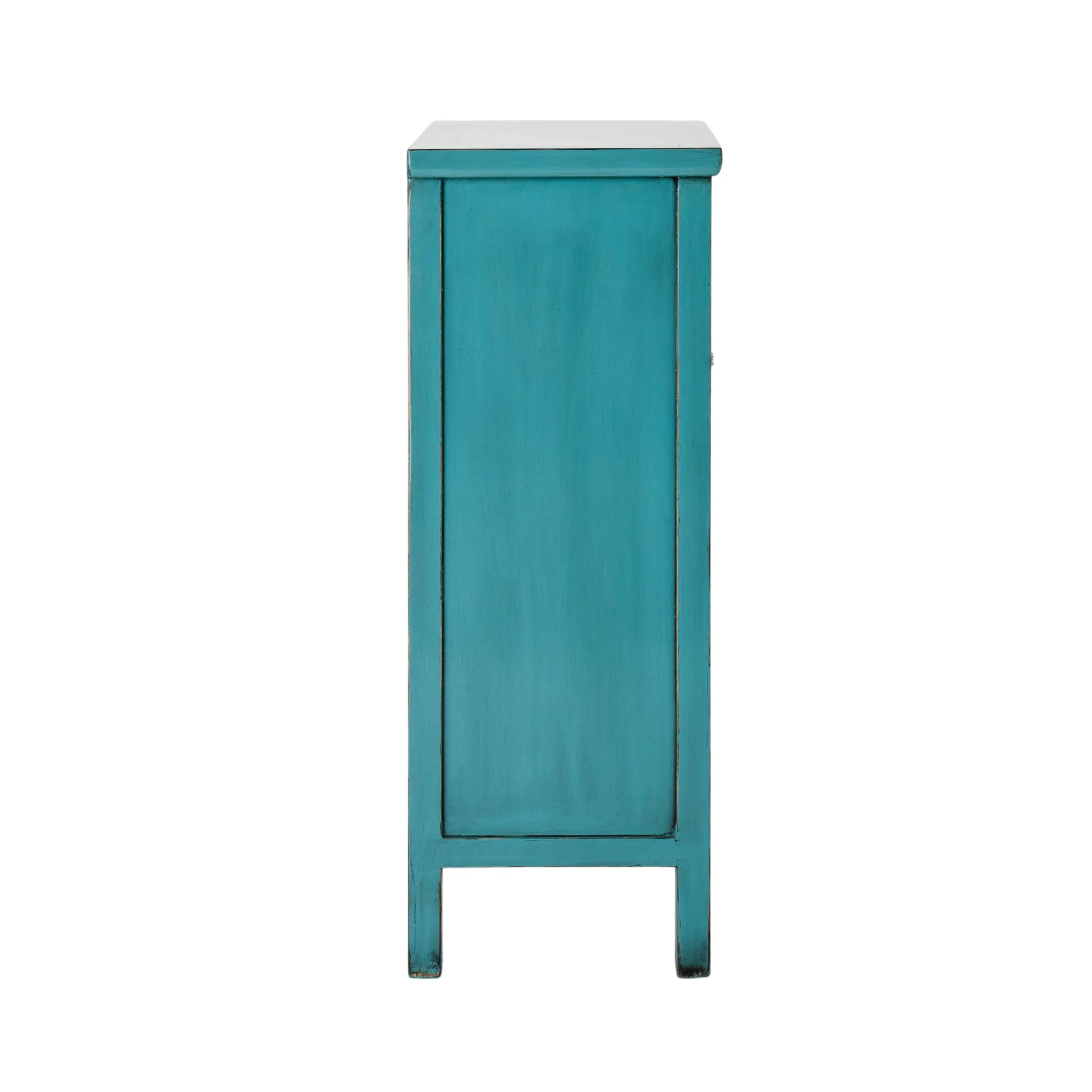 Sansha 2 Door & 2 Drawer Sideboard Turquoise - Image 6