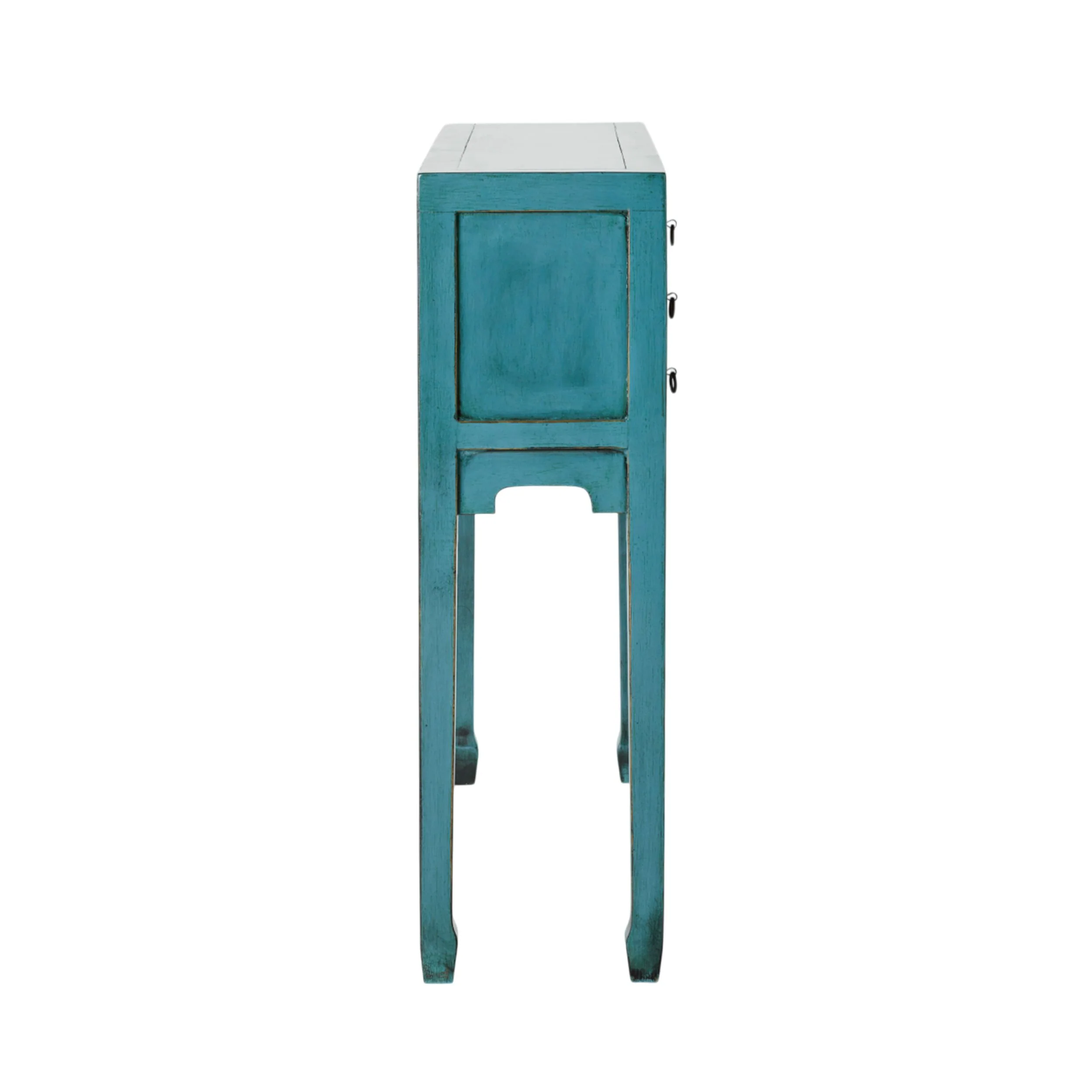 Sansha 2 Door & 6 Drawer Console Table Turquoise - Image 7