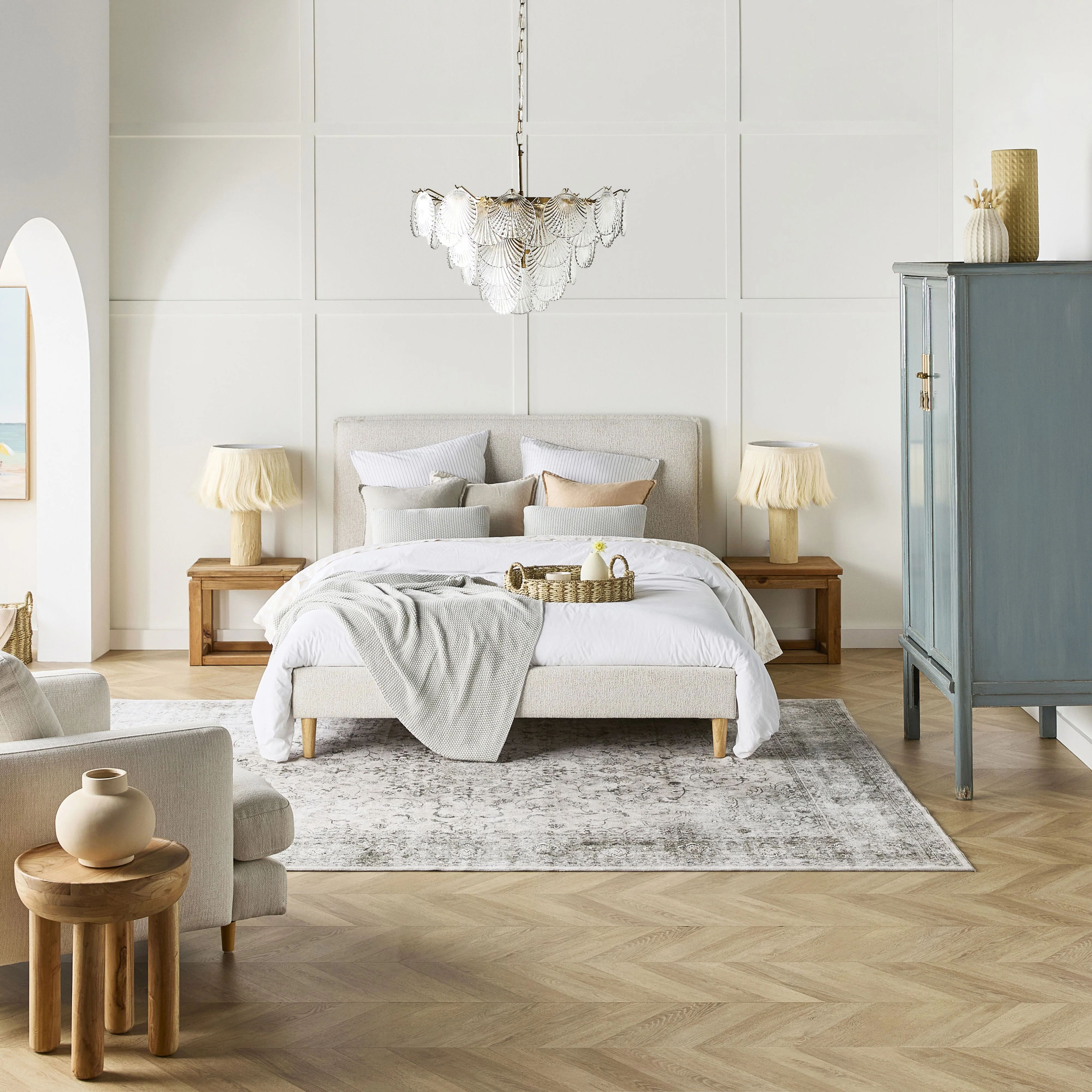 Sansha 2 Door Wardrobe Dove Grey - Image 13