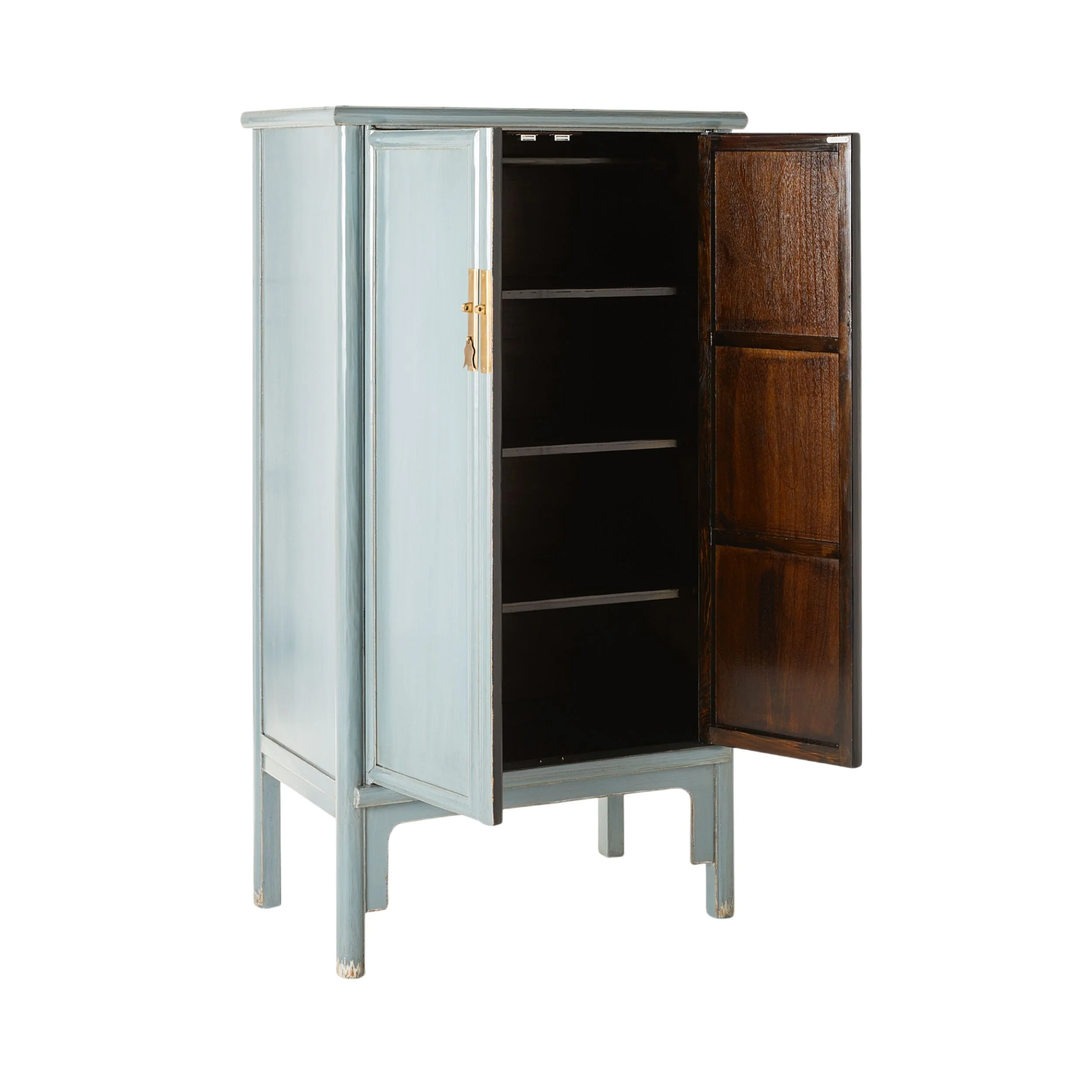 Sansha 2 Door Wardrobe Dove Grey - Image 3