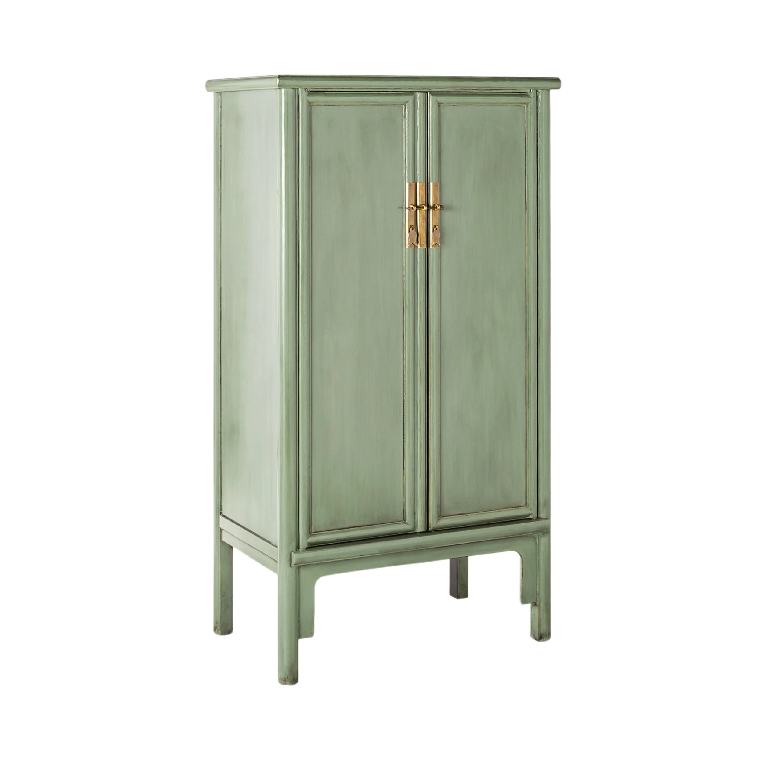 Sansha 2 Door Wardrobe Sage Green - Image 2