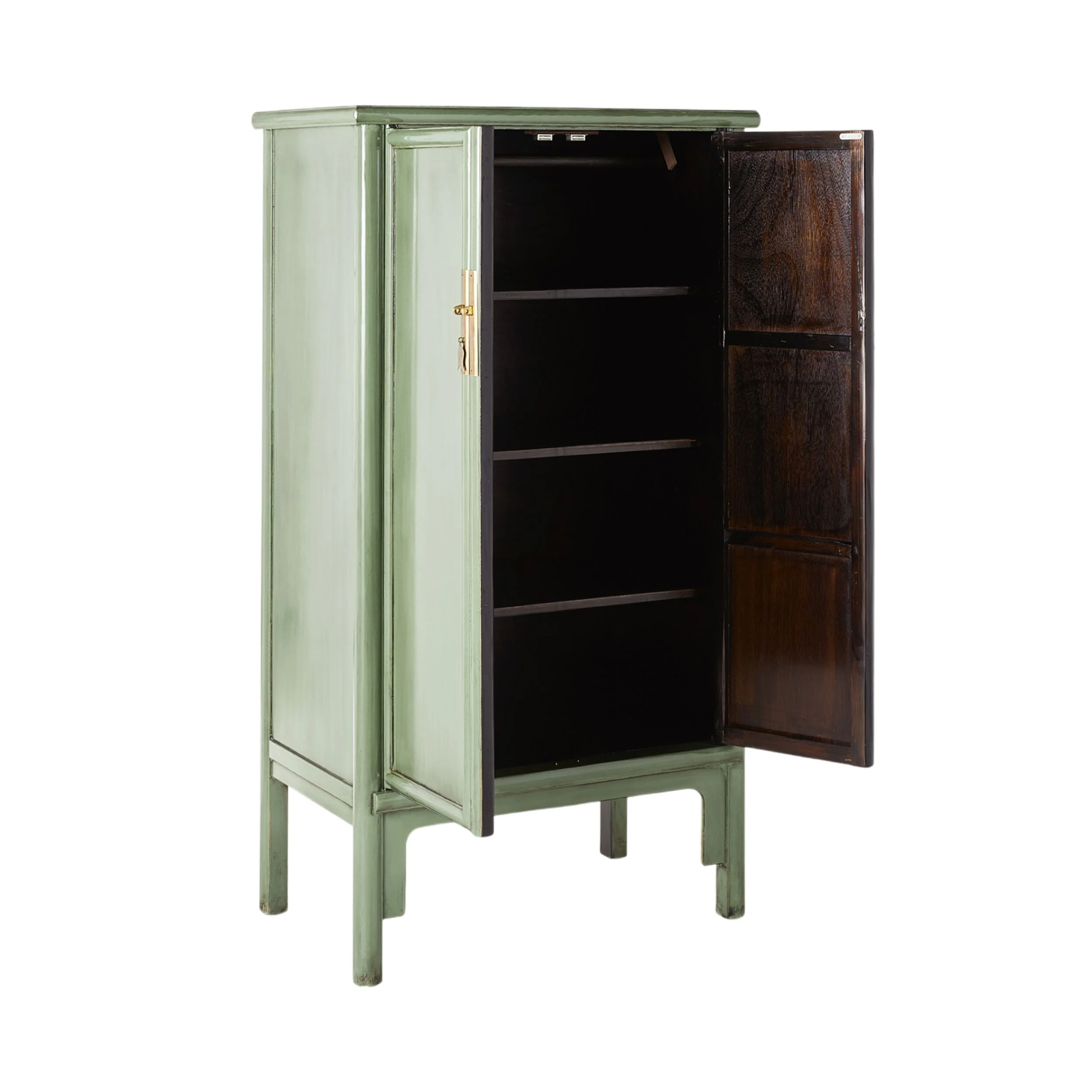 Sansha 2 Door Wardrobe Sage Green - Image 3