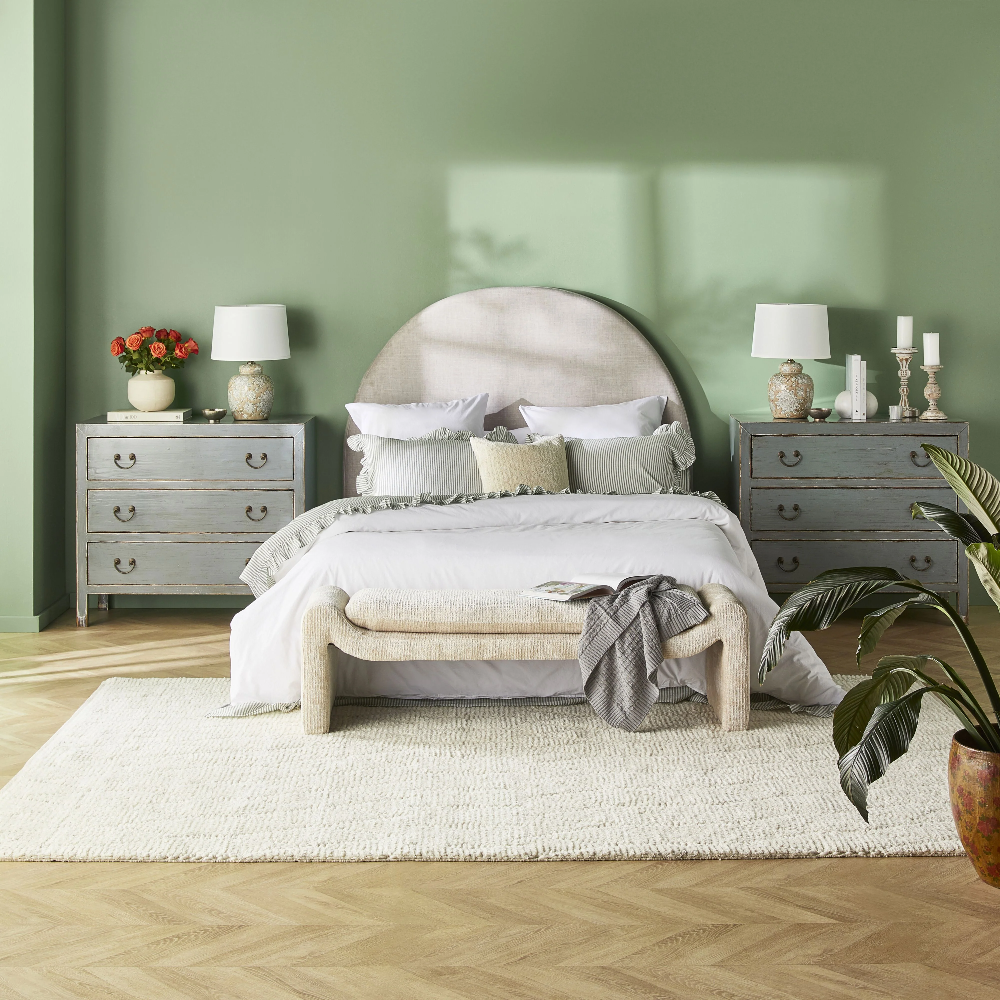 Sansha 3 Drawer Chest Dove Grey - Image 8