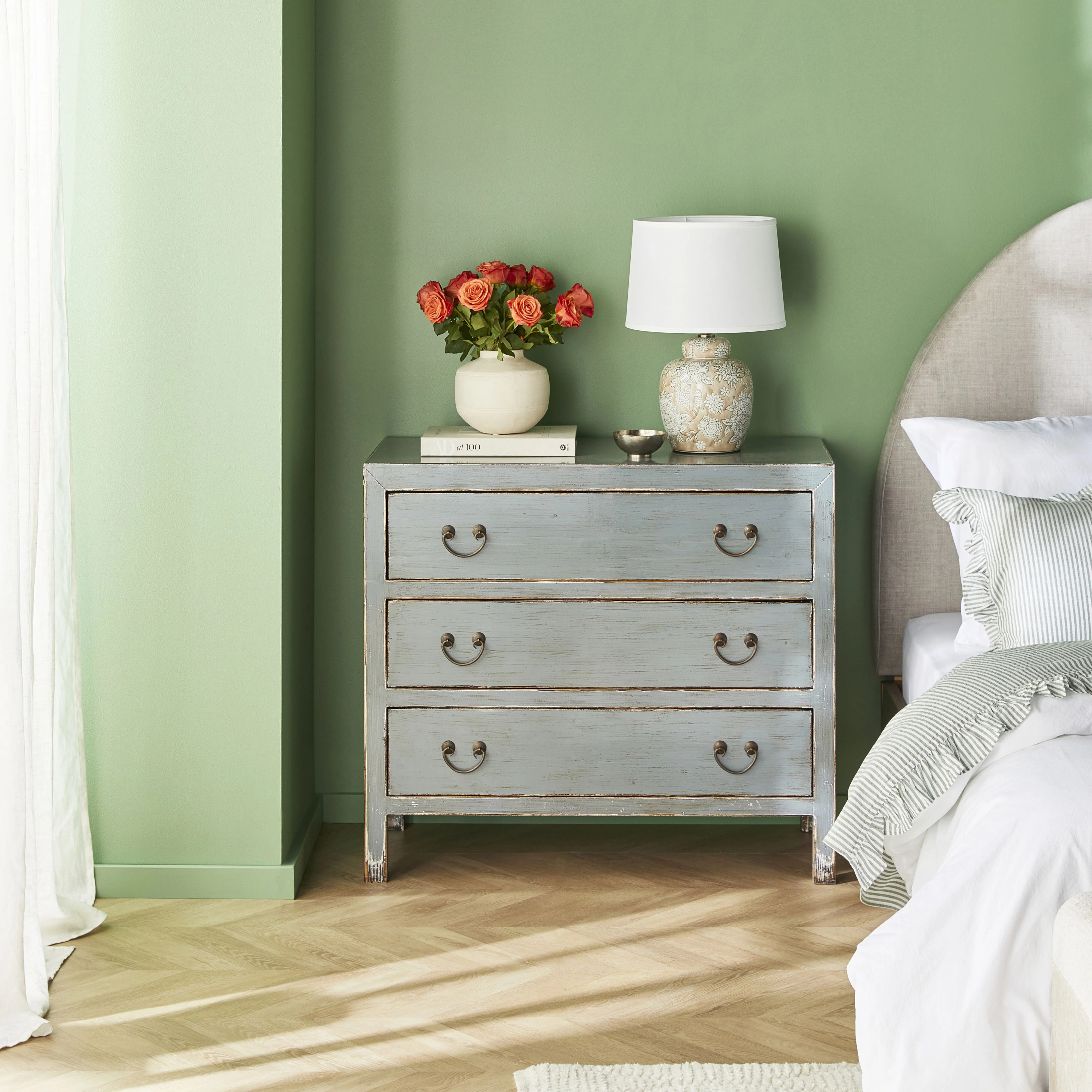Sansha 3 Drawer Chest Dove Grey - Image 9