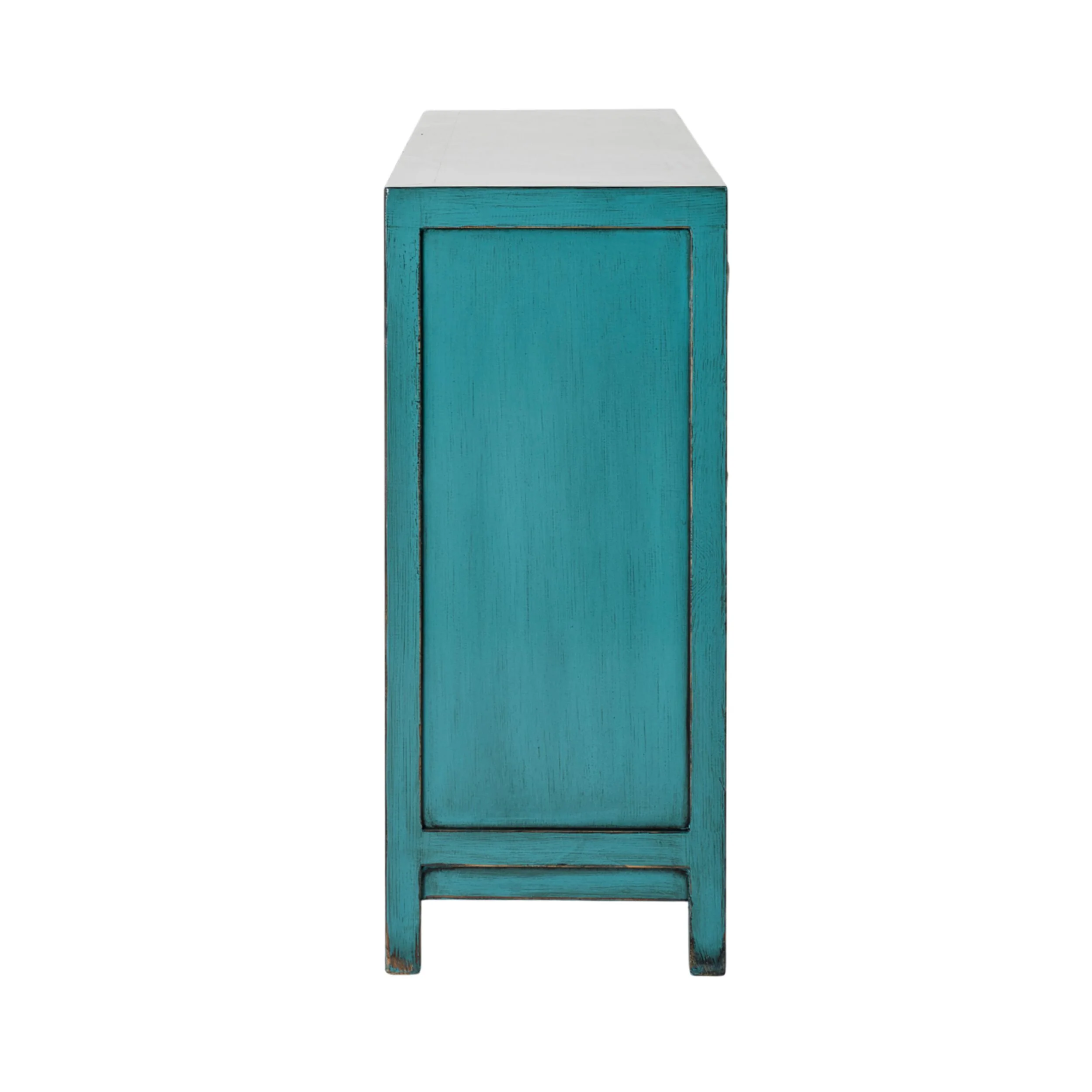 Sansha 4 Door & 4 Drawer Sideboard Turquoise - Image 5