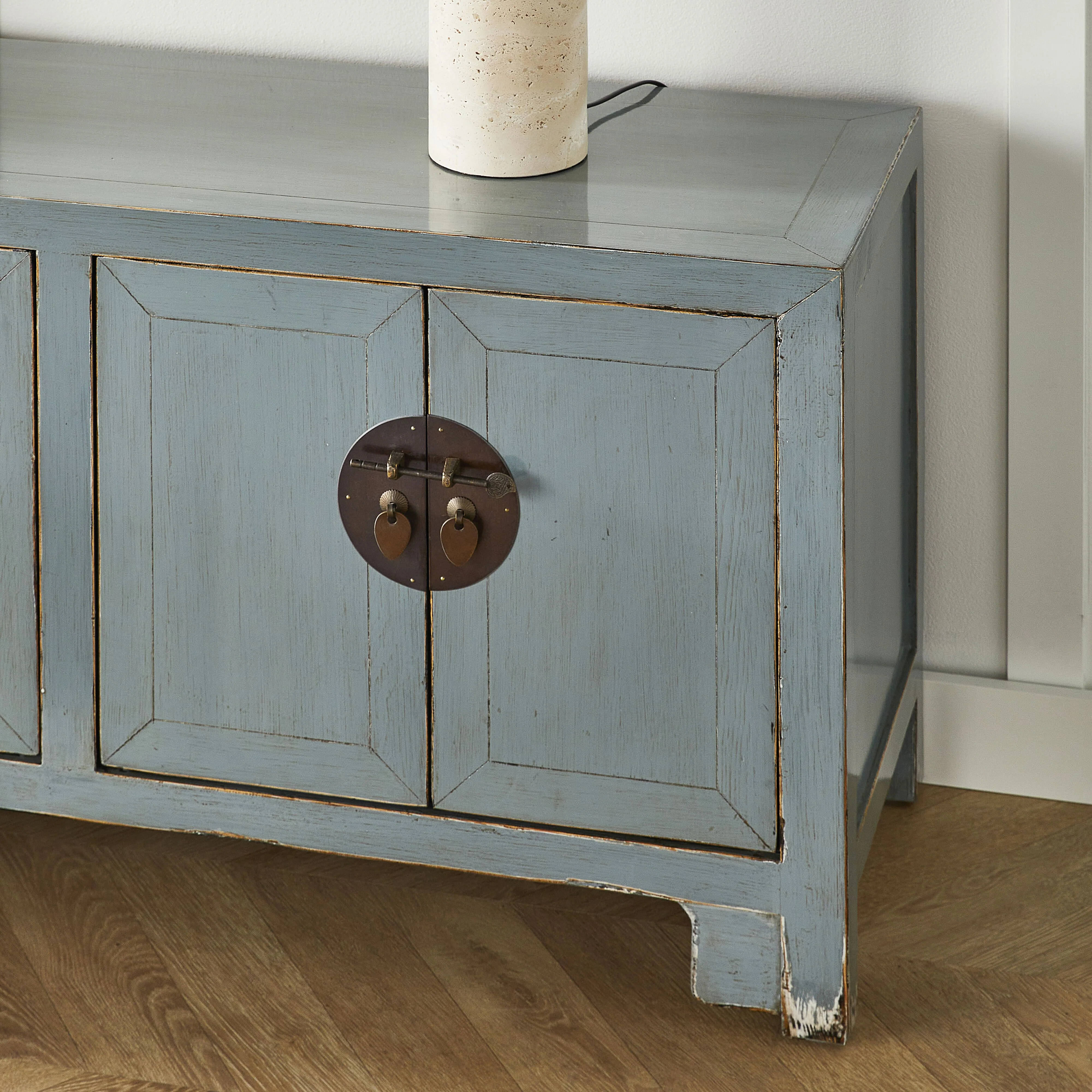 Sansha 6 Door TV Unit Dove Grey - Image 10