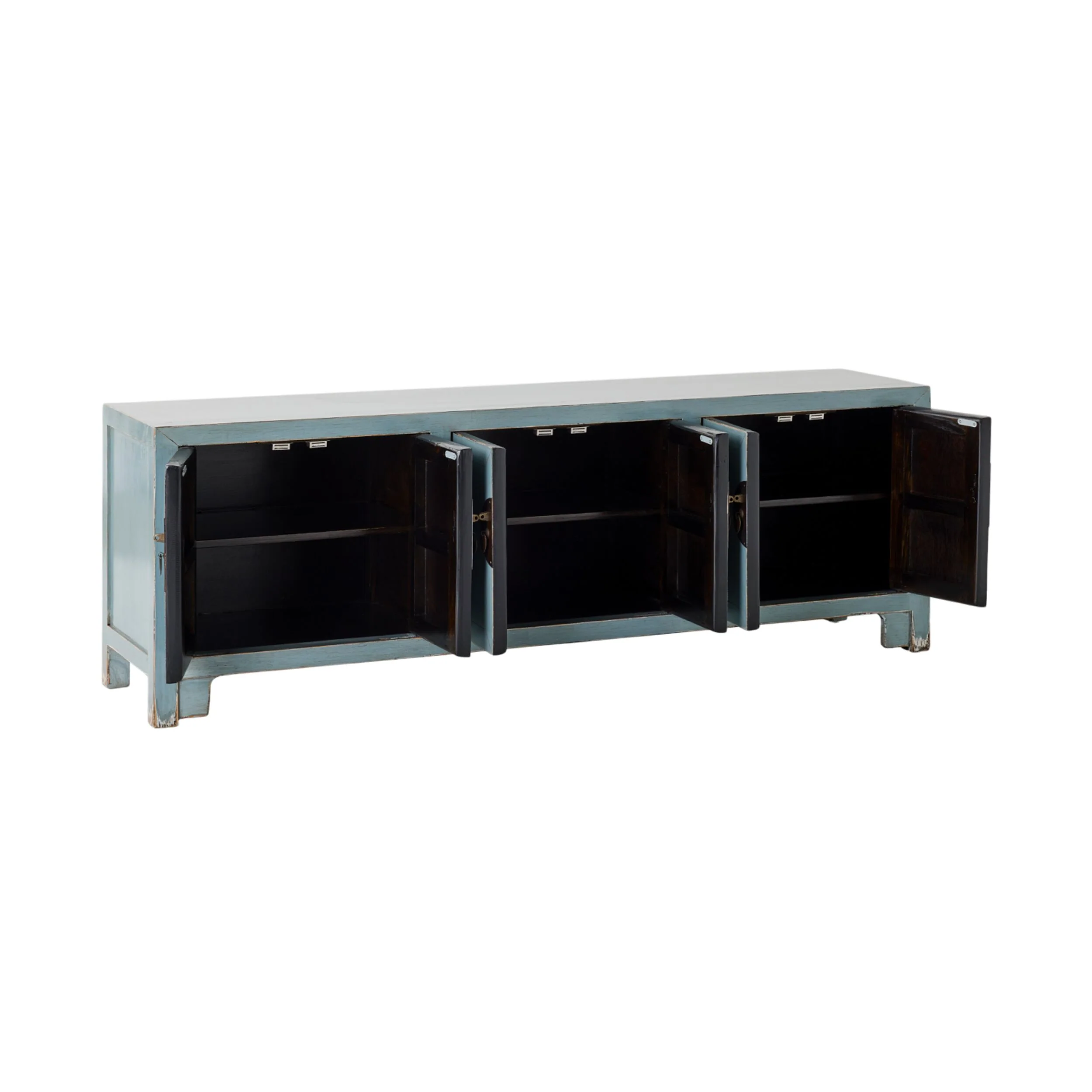 Sansha 6 Door TV Unit Dove Grey - Image 3