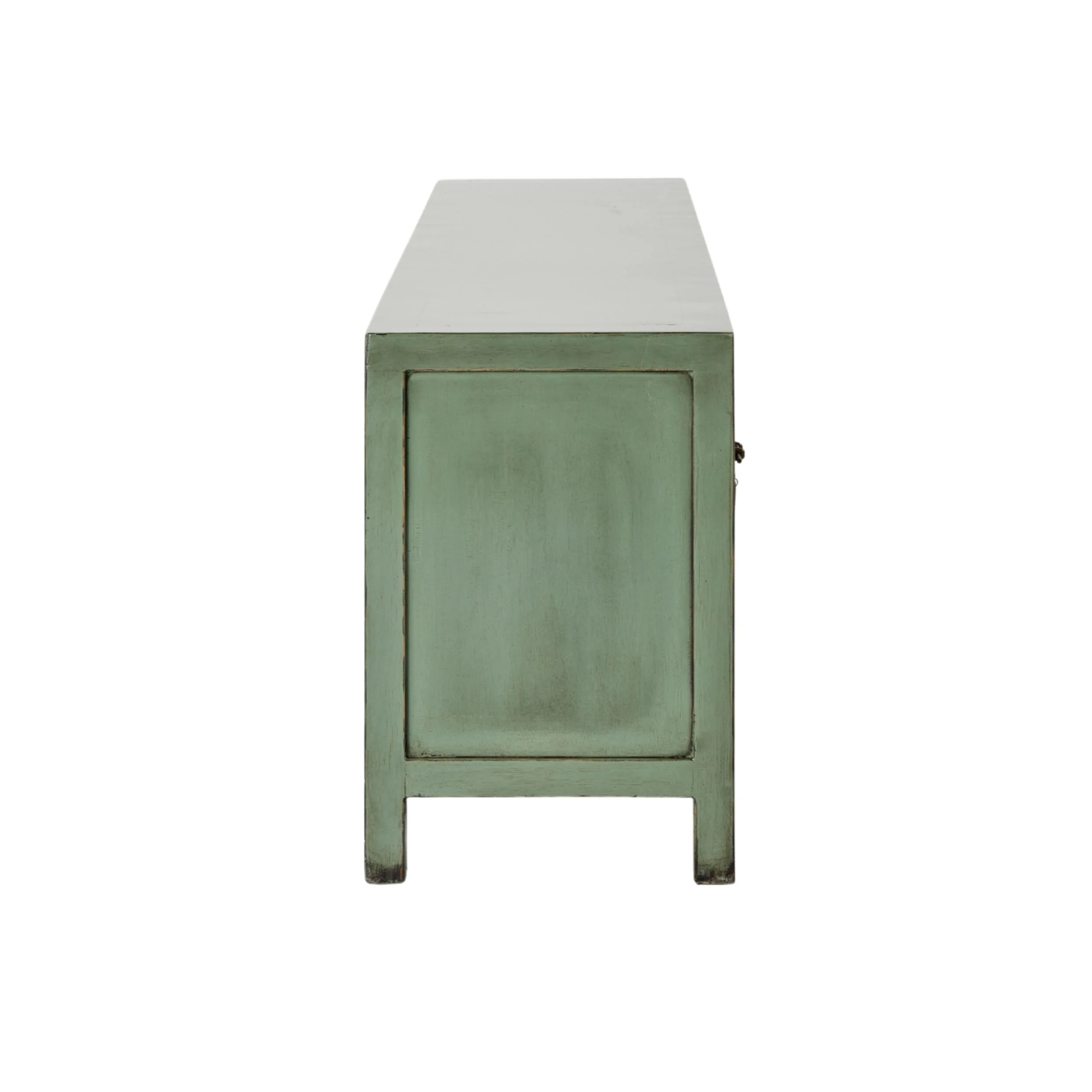 Sansha 6 Door TV Unit Sage Green - Image 5