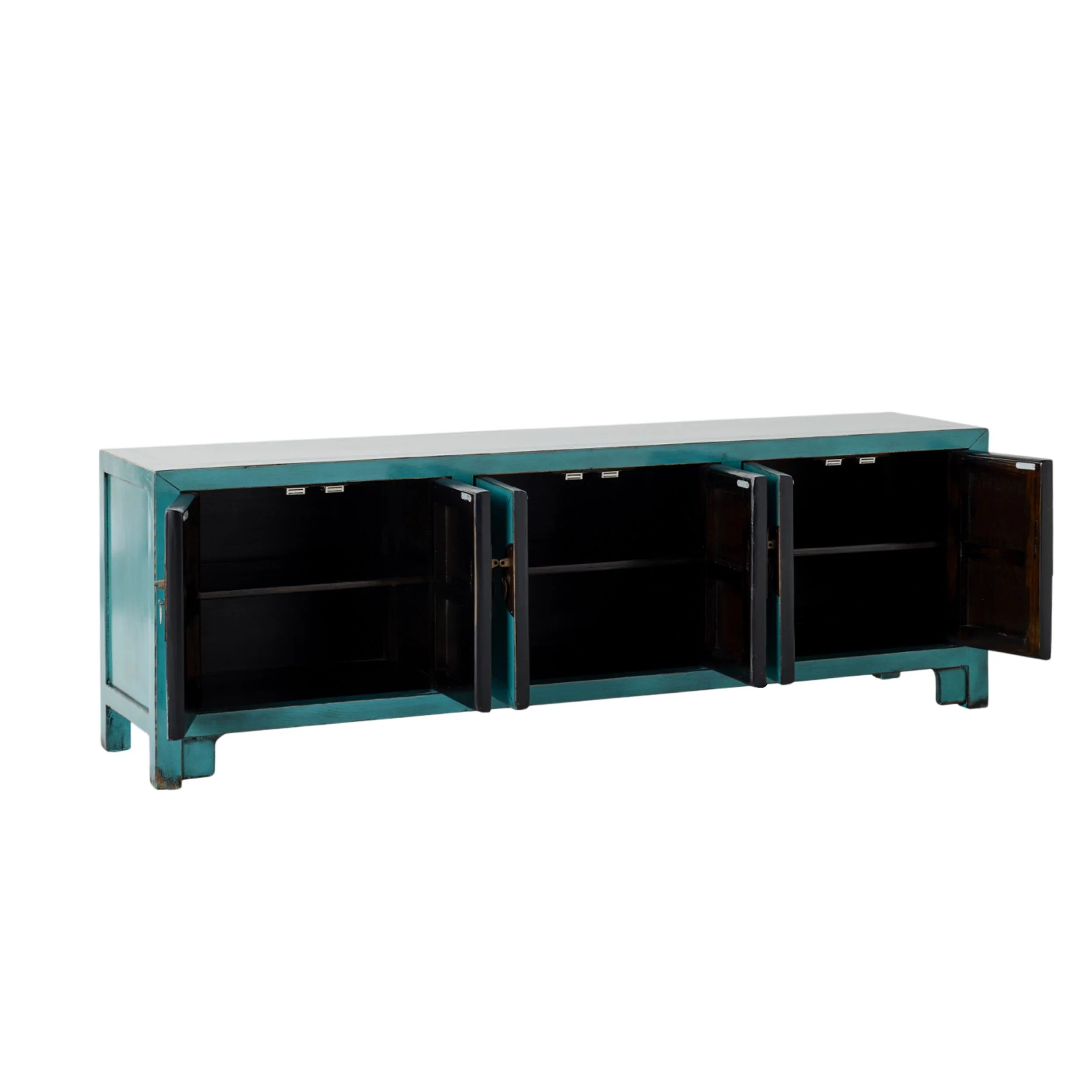 Sansha 6 Door TV Unit Turquoise - Image 3
