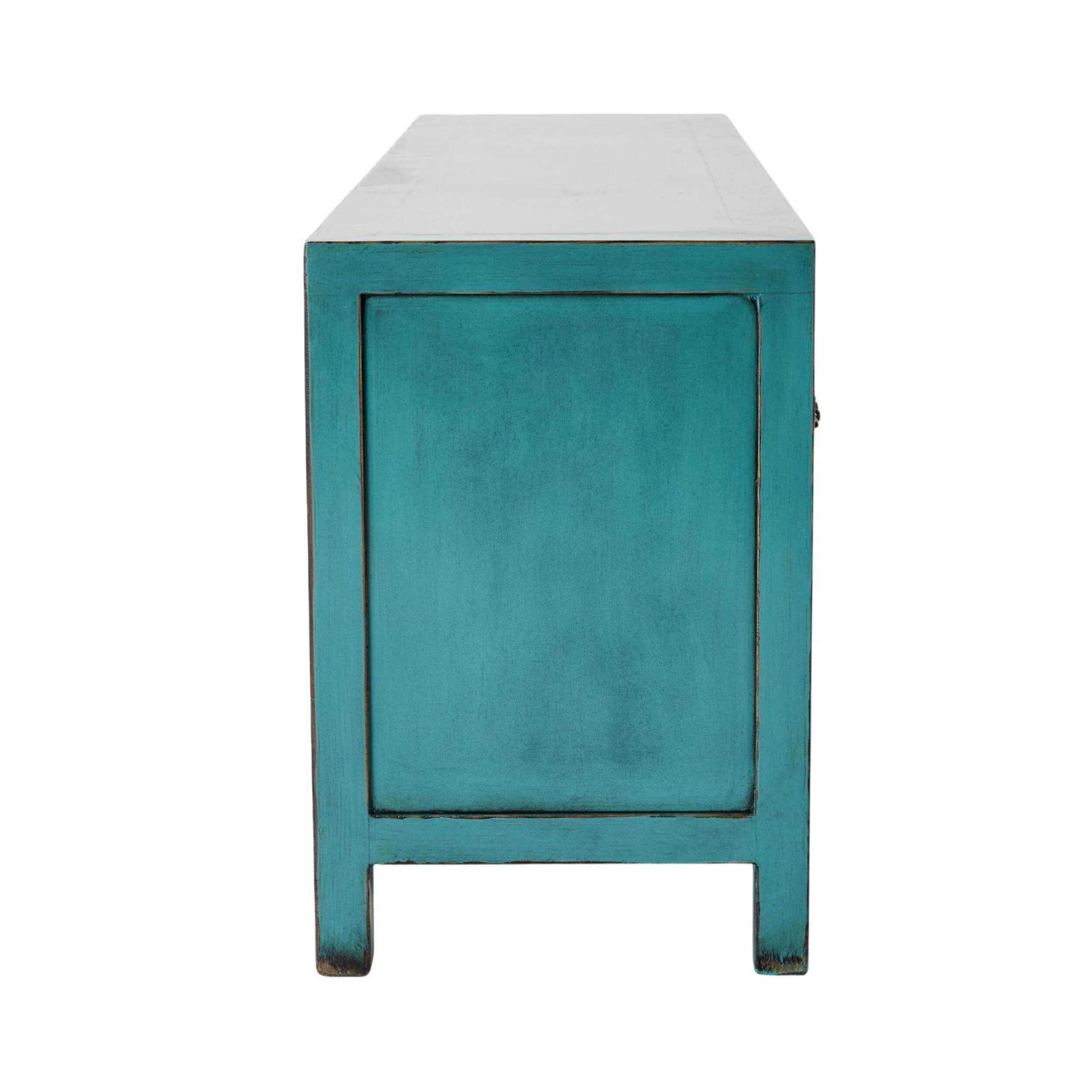 Sansha 6 Door TV Unit Turquoise - Image 5