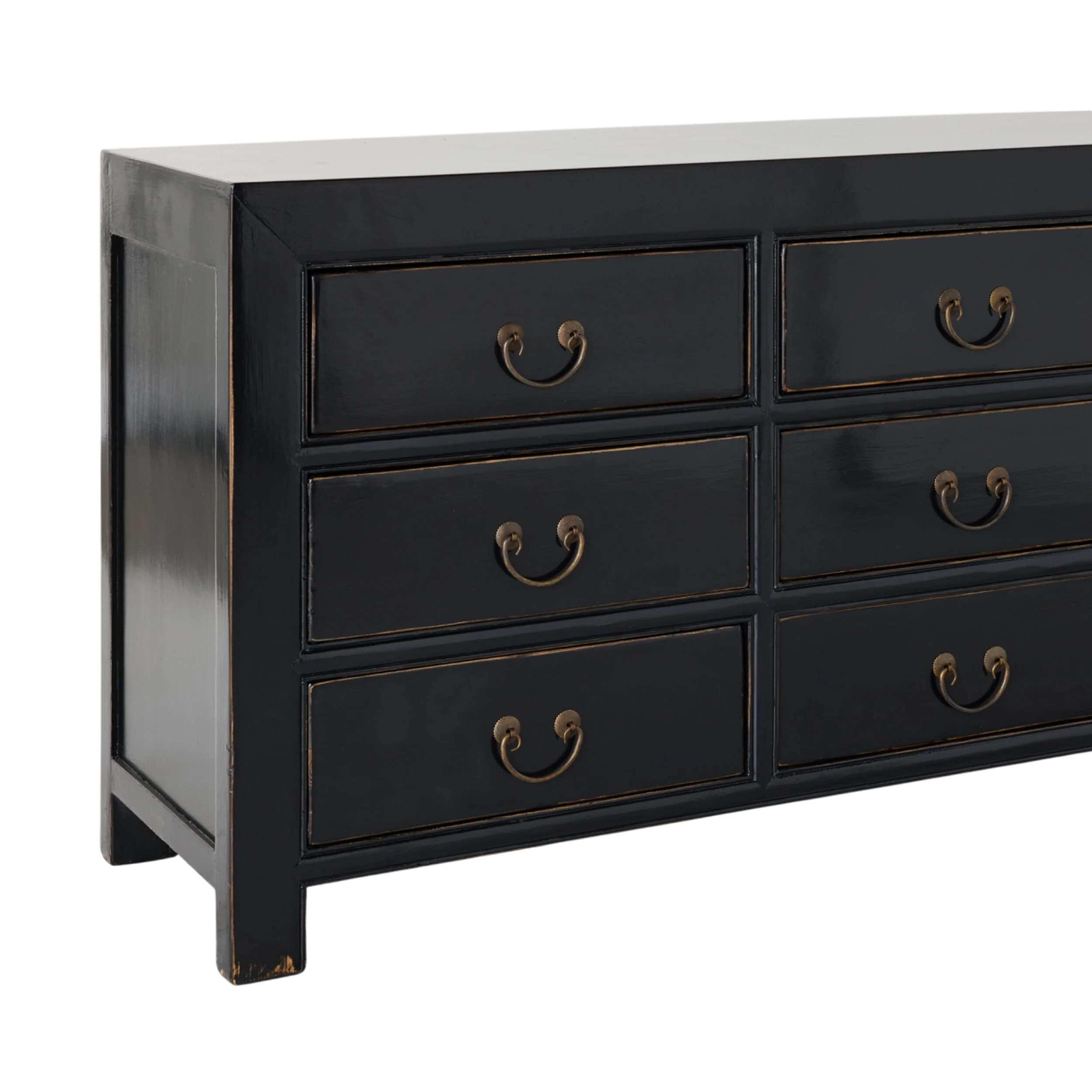 Sansha 9 Drawer Chest Black - Image 4