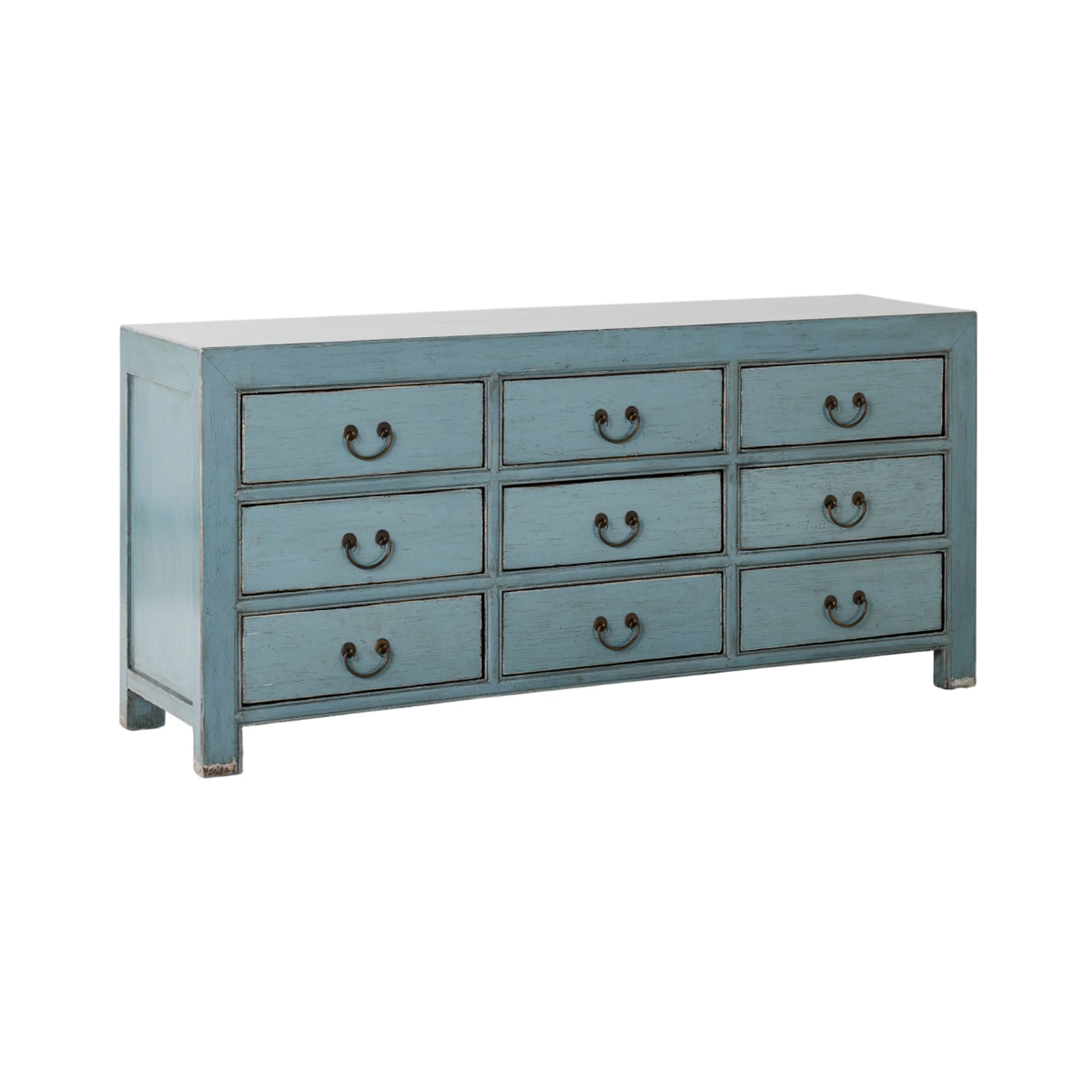 Sansha 9 Drawer Chest Dove Grey - Image 2