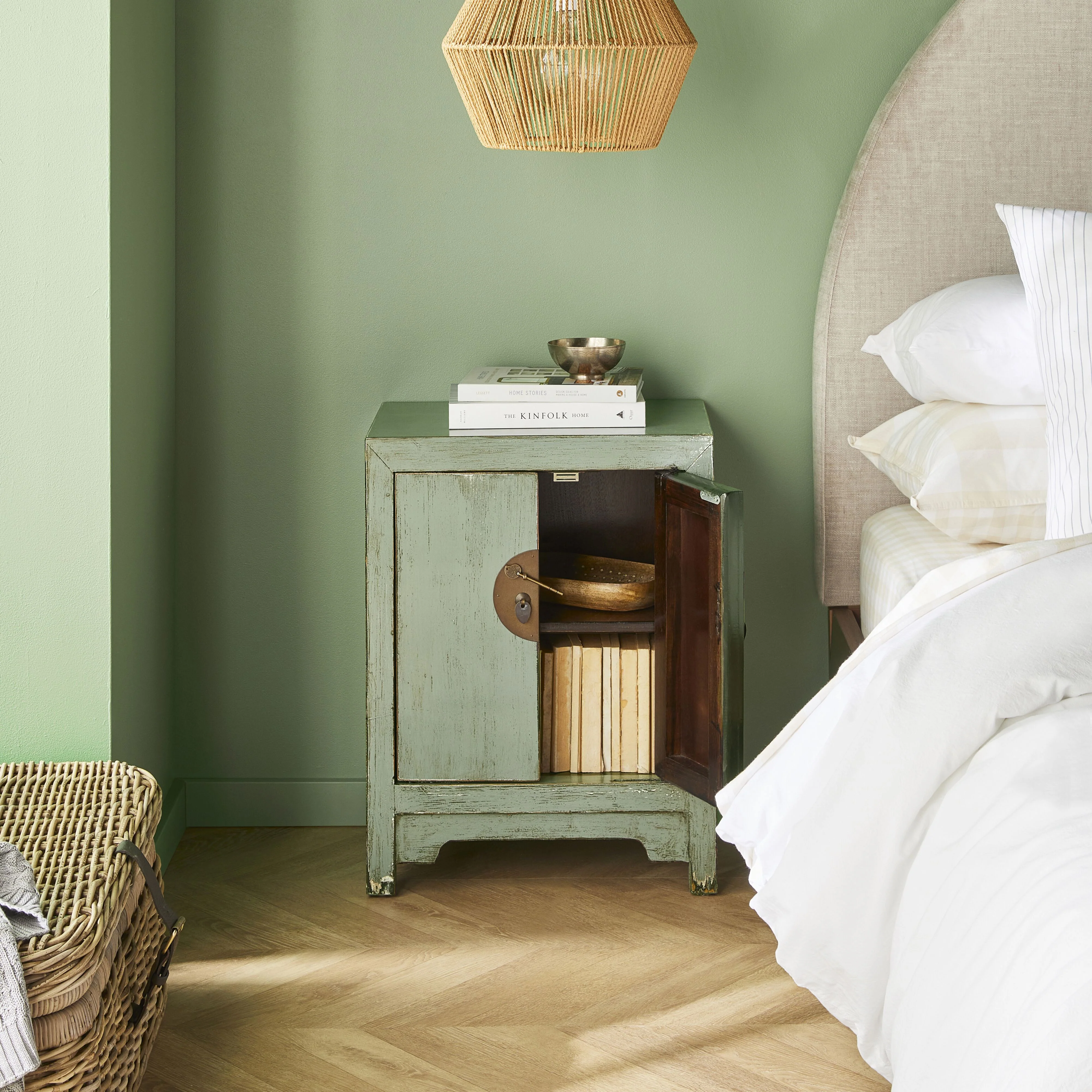 Sansha Bedside Sage Green - Image 8