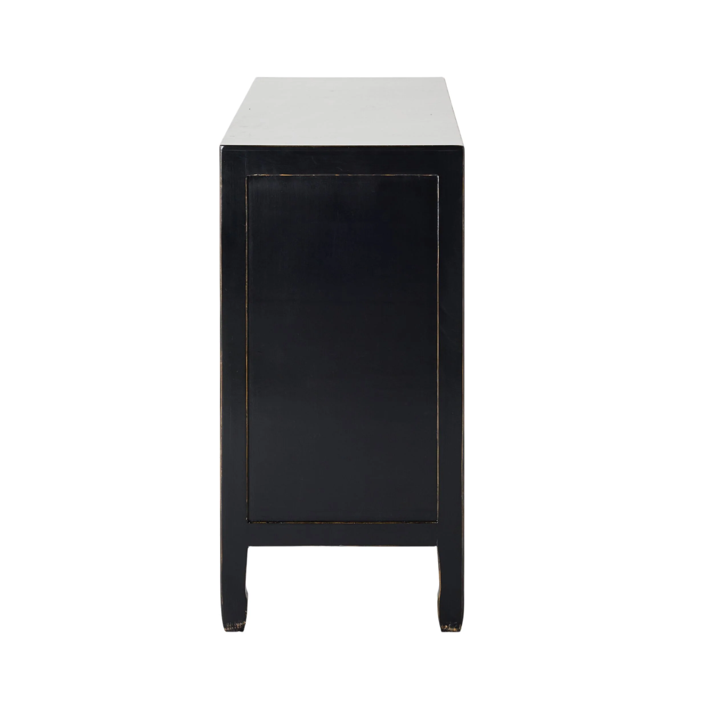 Sansha Low Pigeon Hole Bookcase Black and Turquoise - Image 5