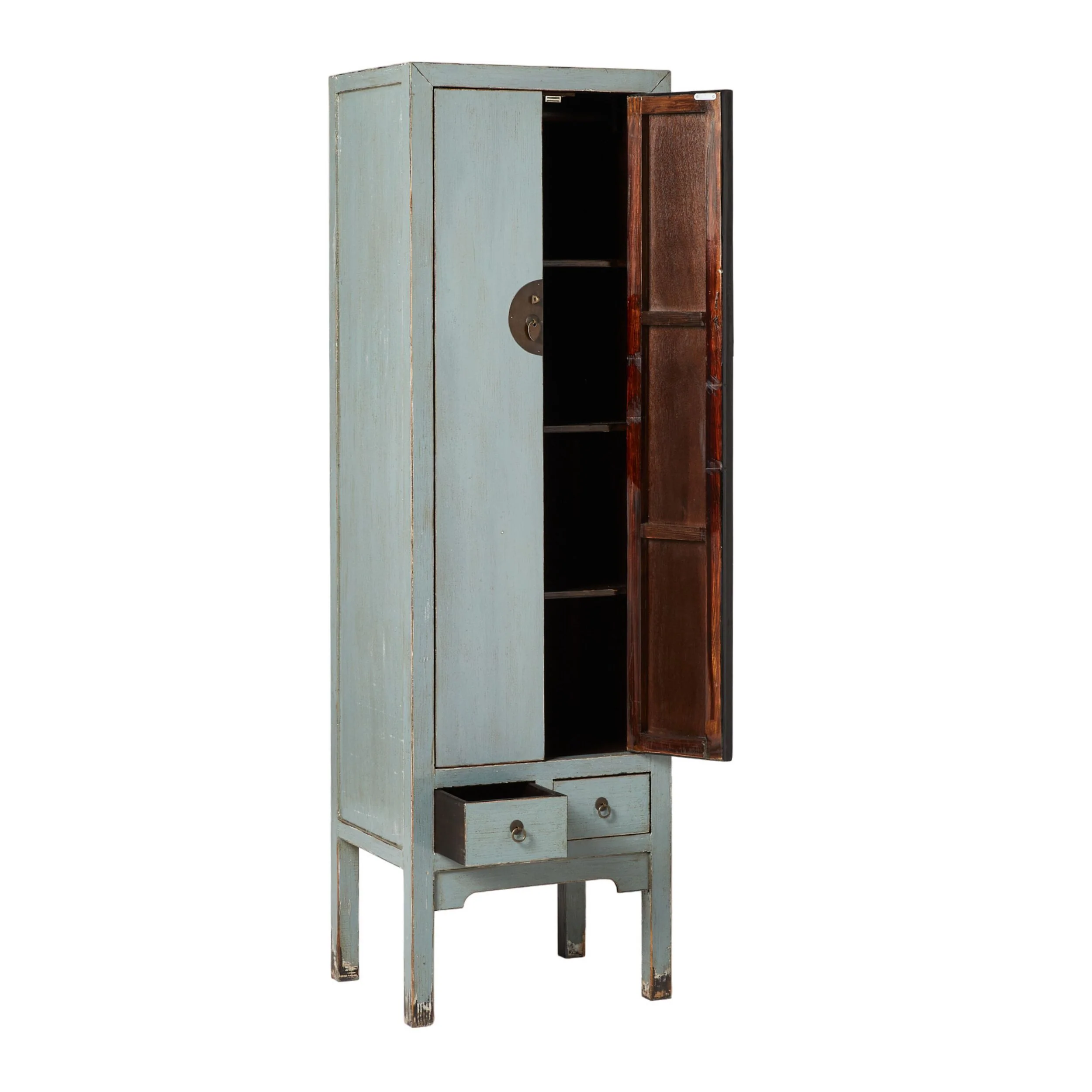 Sansha Narrow Wedding Cabinet Dove Grey - Image 3