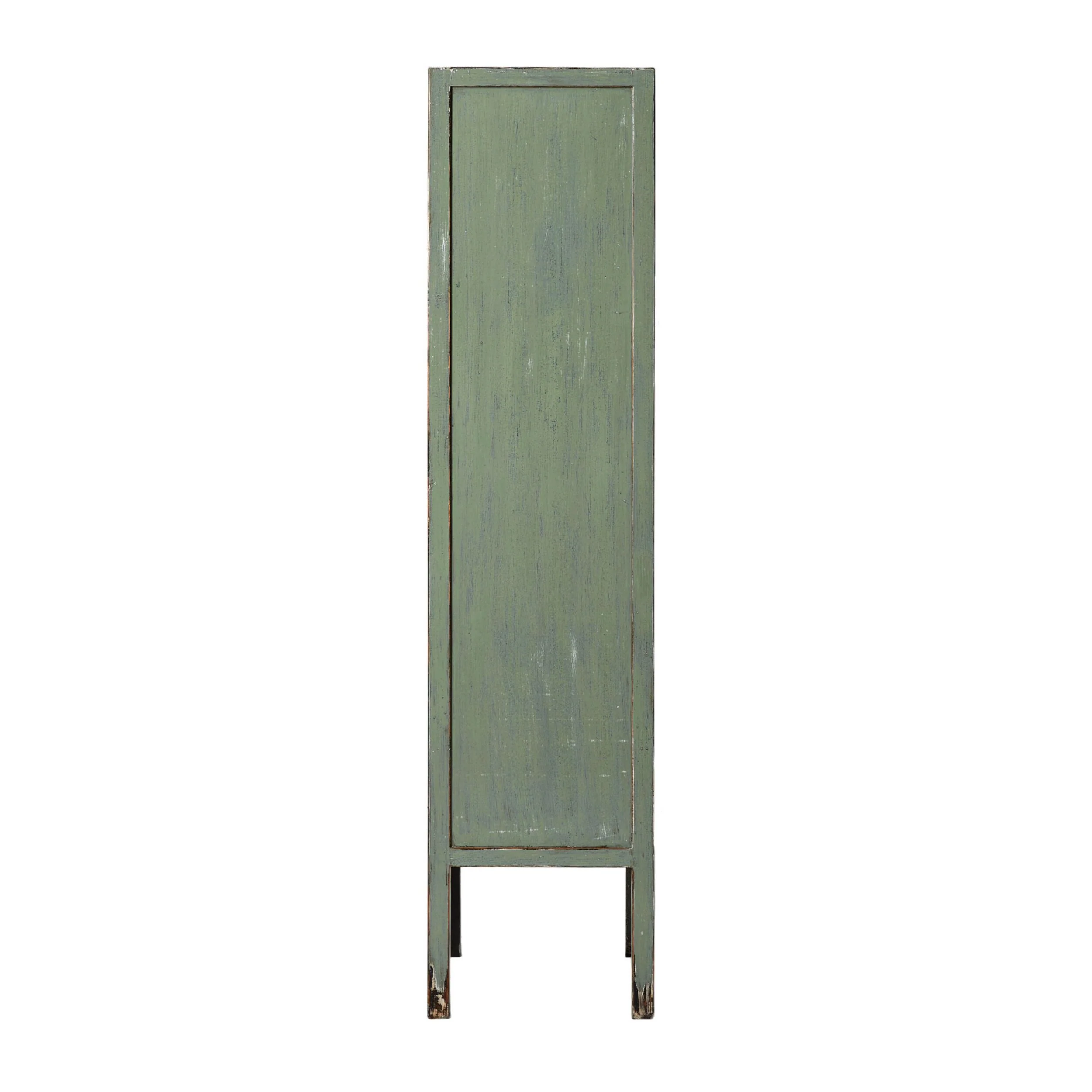 Sansha Narrow Wedding Cabinet Sage Green - Image 4