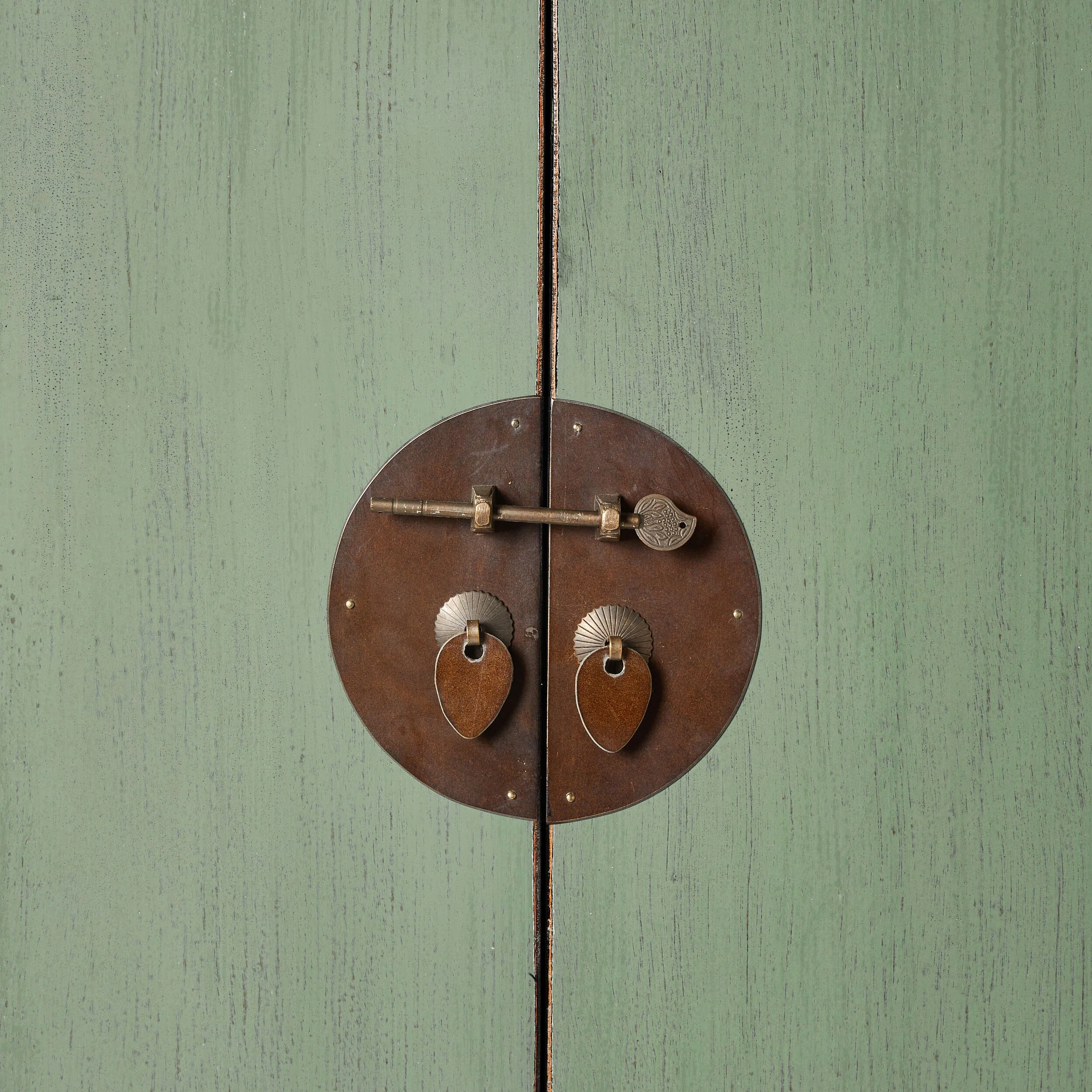 Sansha Narrow Wedding Cabinet Sage Green - Image 7