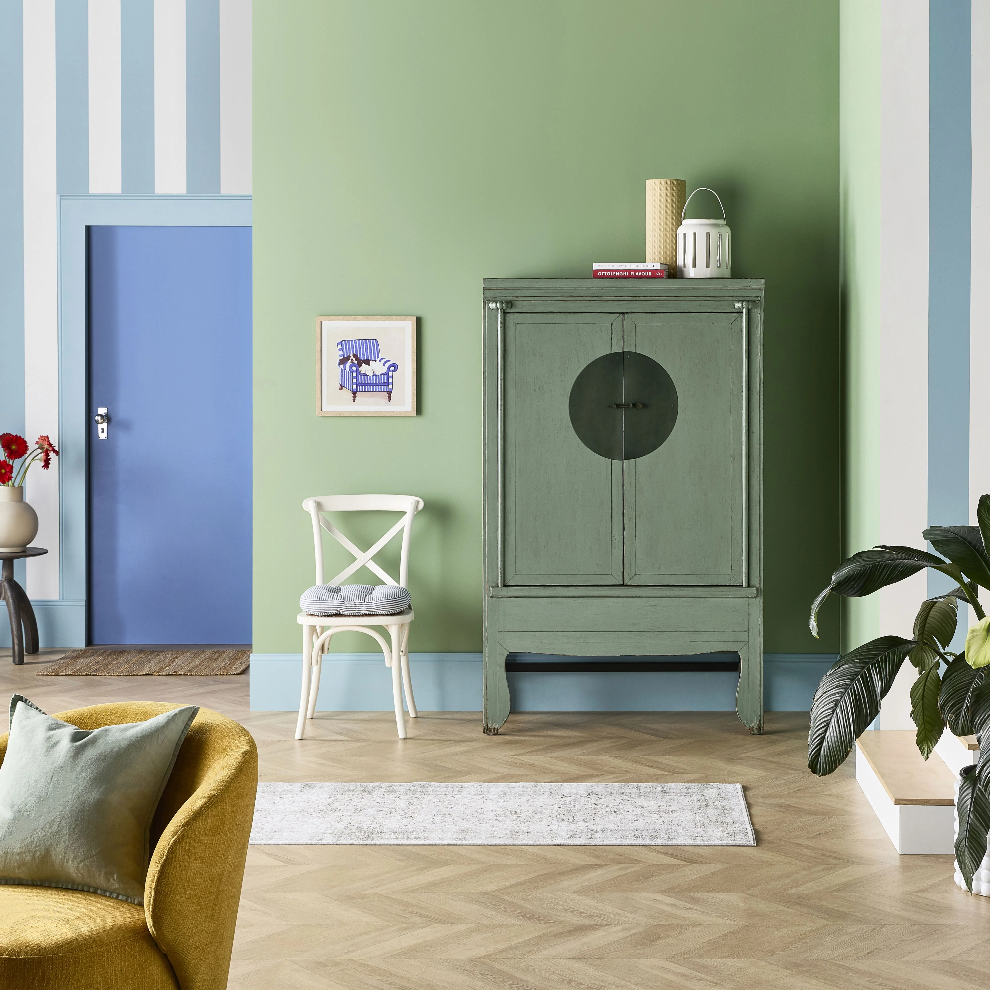Sansha Wedding Cabinet Sage Green - Image 8