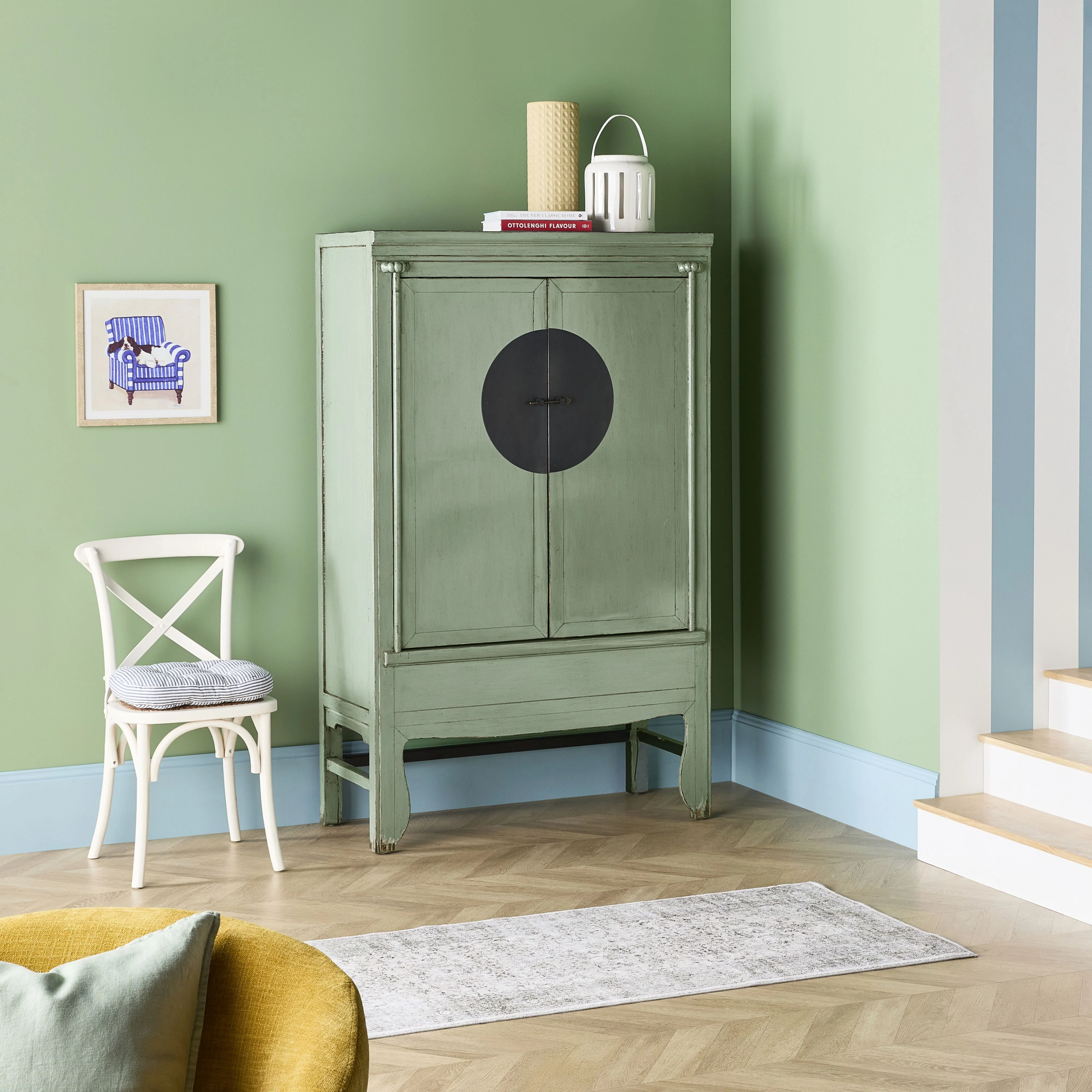 Sansha Wedding Cabinet Sage Green - Image 9