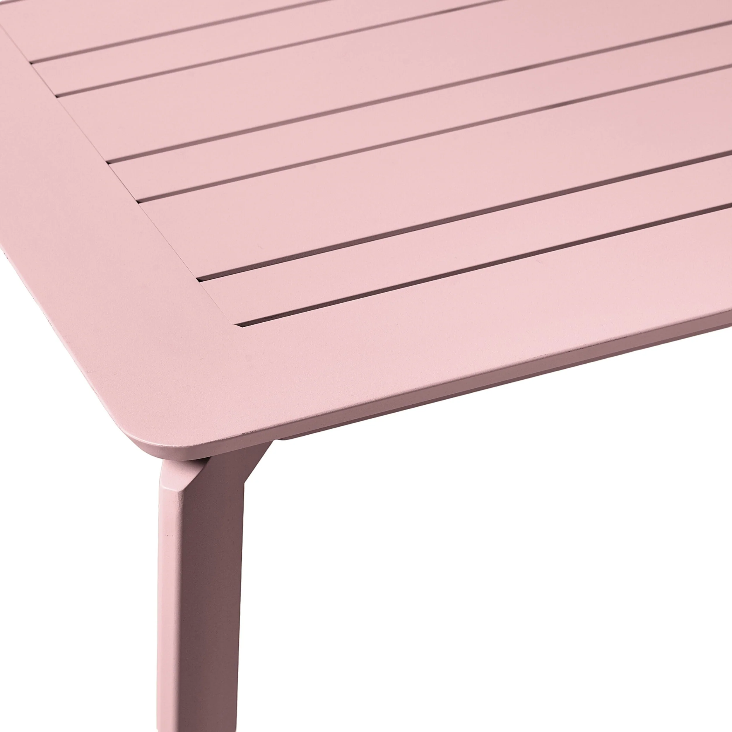 Santana Aluminium Extension Table Rose Pink 200/300cm - Image 6