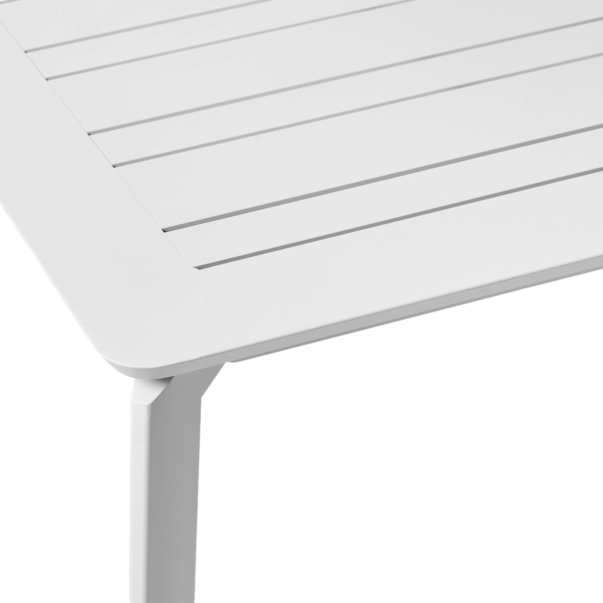 Santana Aluminium Extension Table White 200/300cm - Image 6