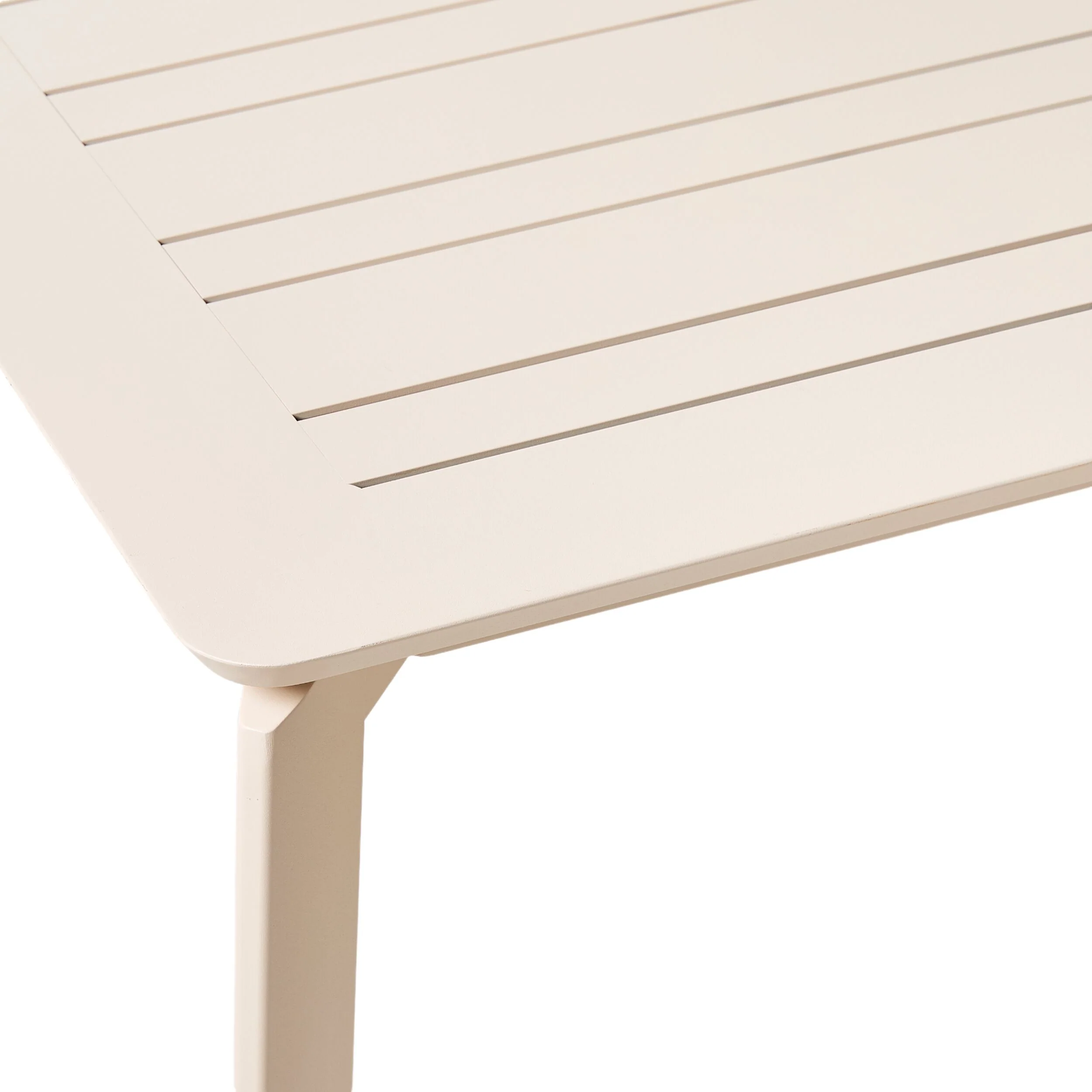 Santana Aluminium Extension Table 200cm (Ext 300cm) Taupe - Image 6