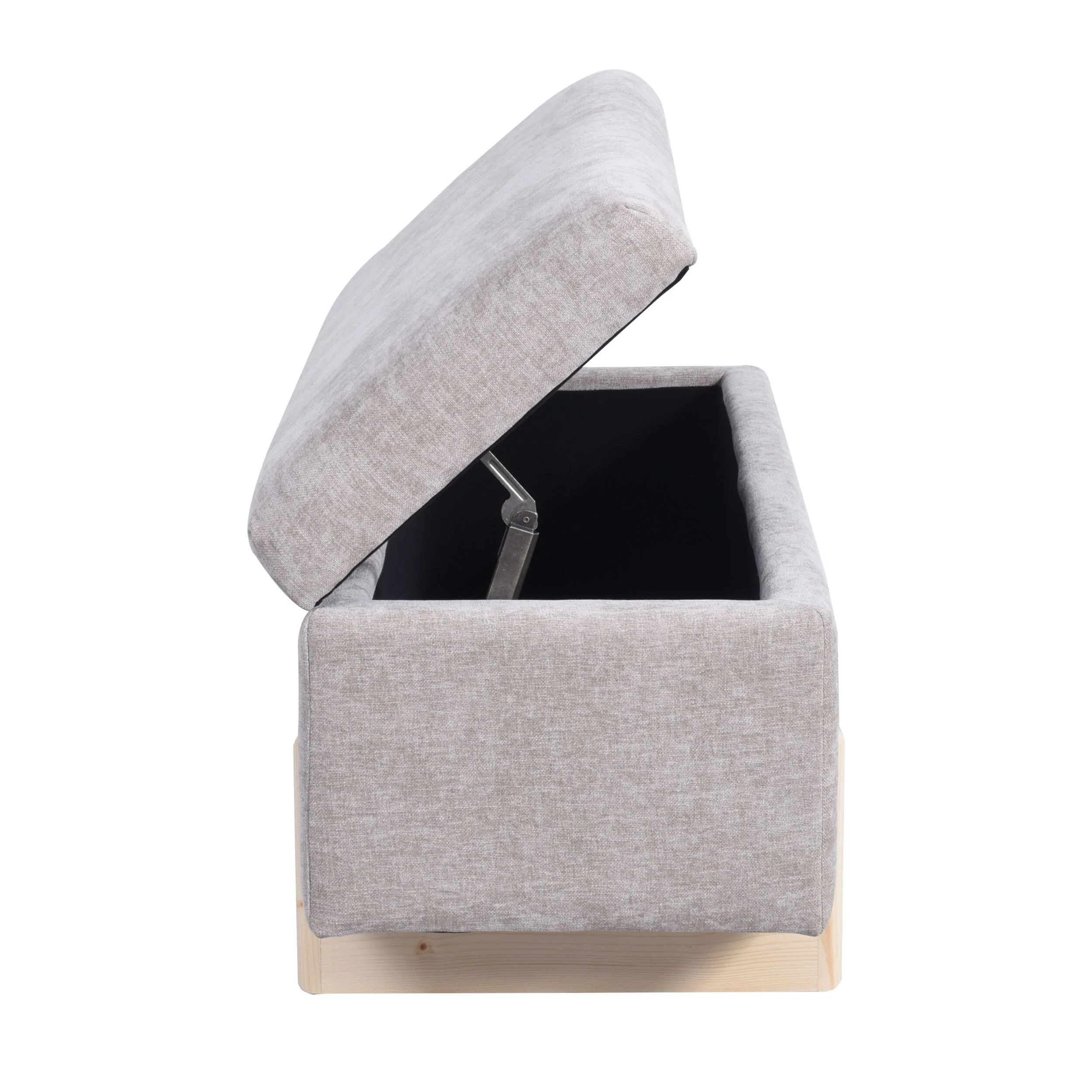 Sara Storage Bench Flax Taupe - Image 7