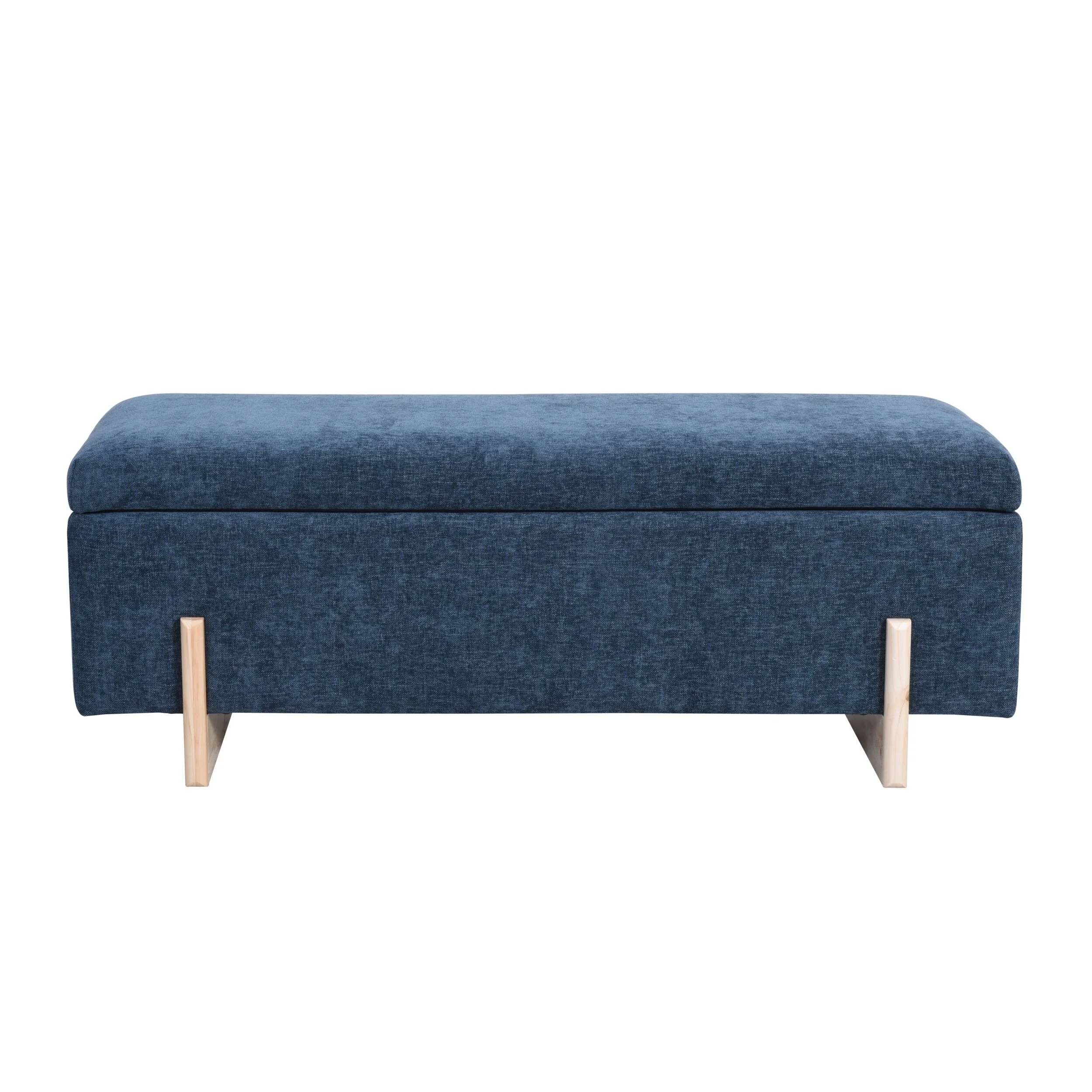 Sara Storage Bench Mineral Blue - Image 2