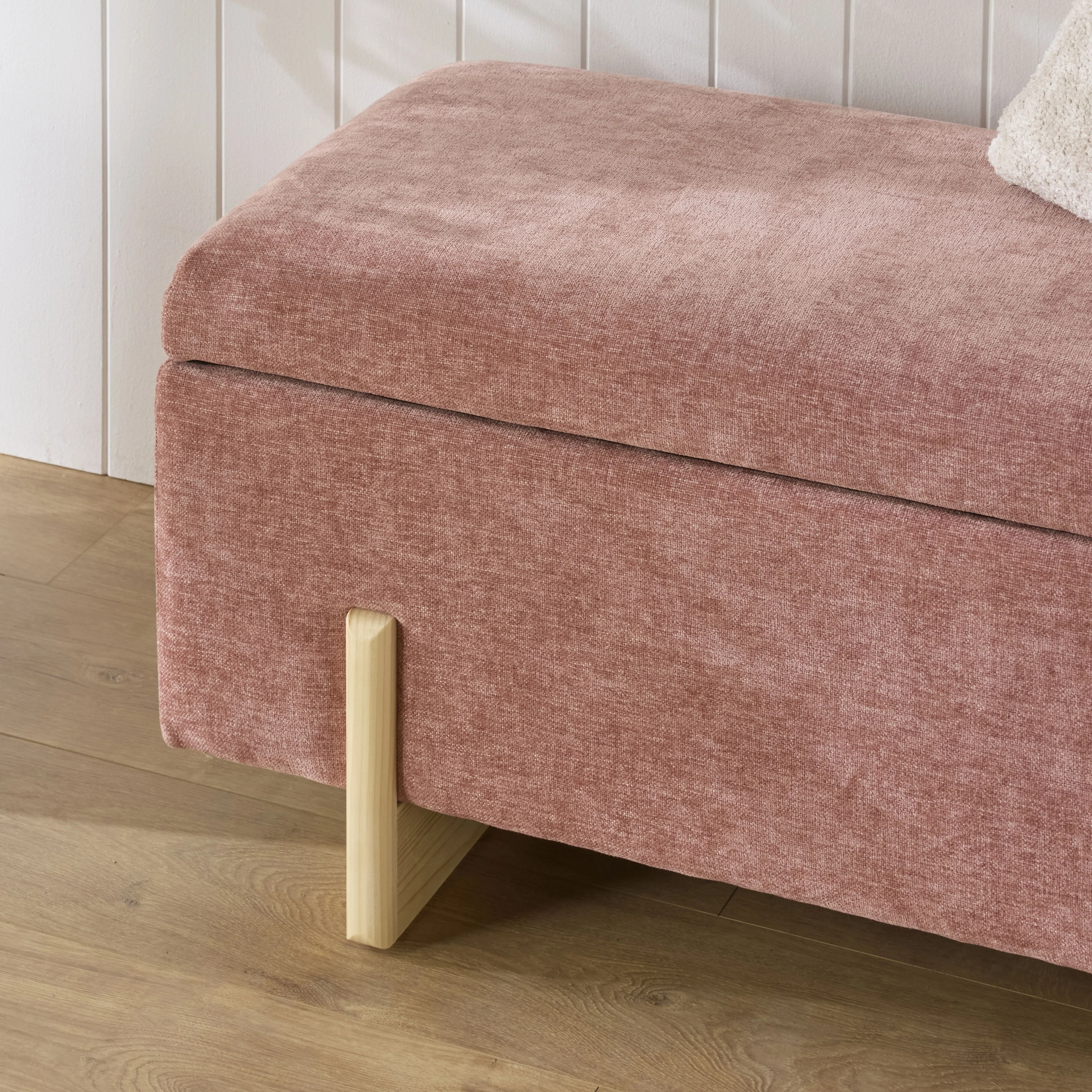 Sara Storage Bench Rose Pink - Image 10