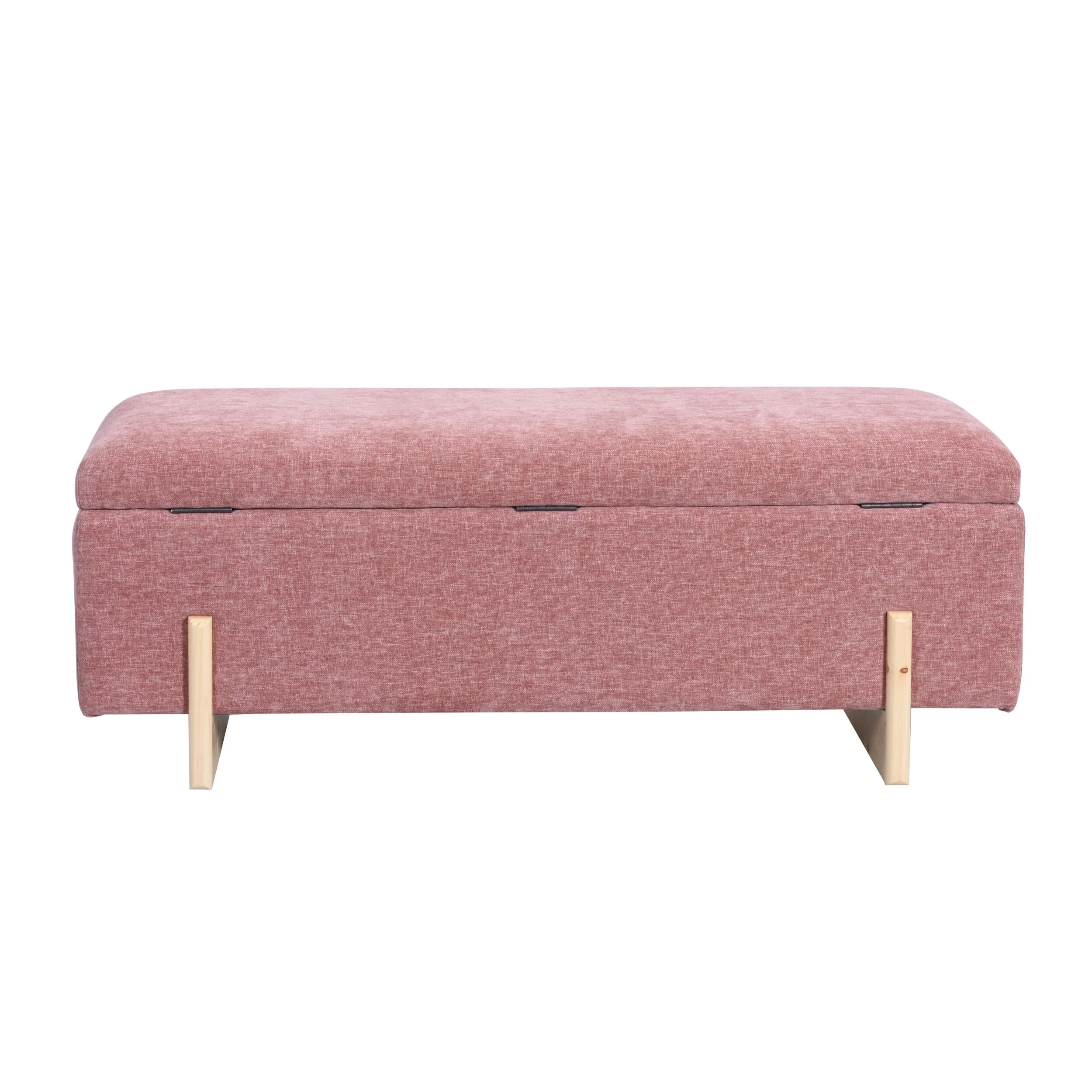 Sara Storage Bench Rose Pink - Image 2