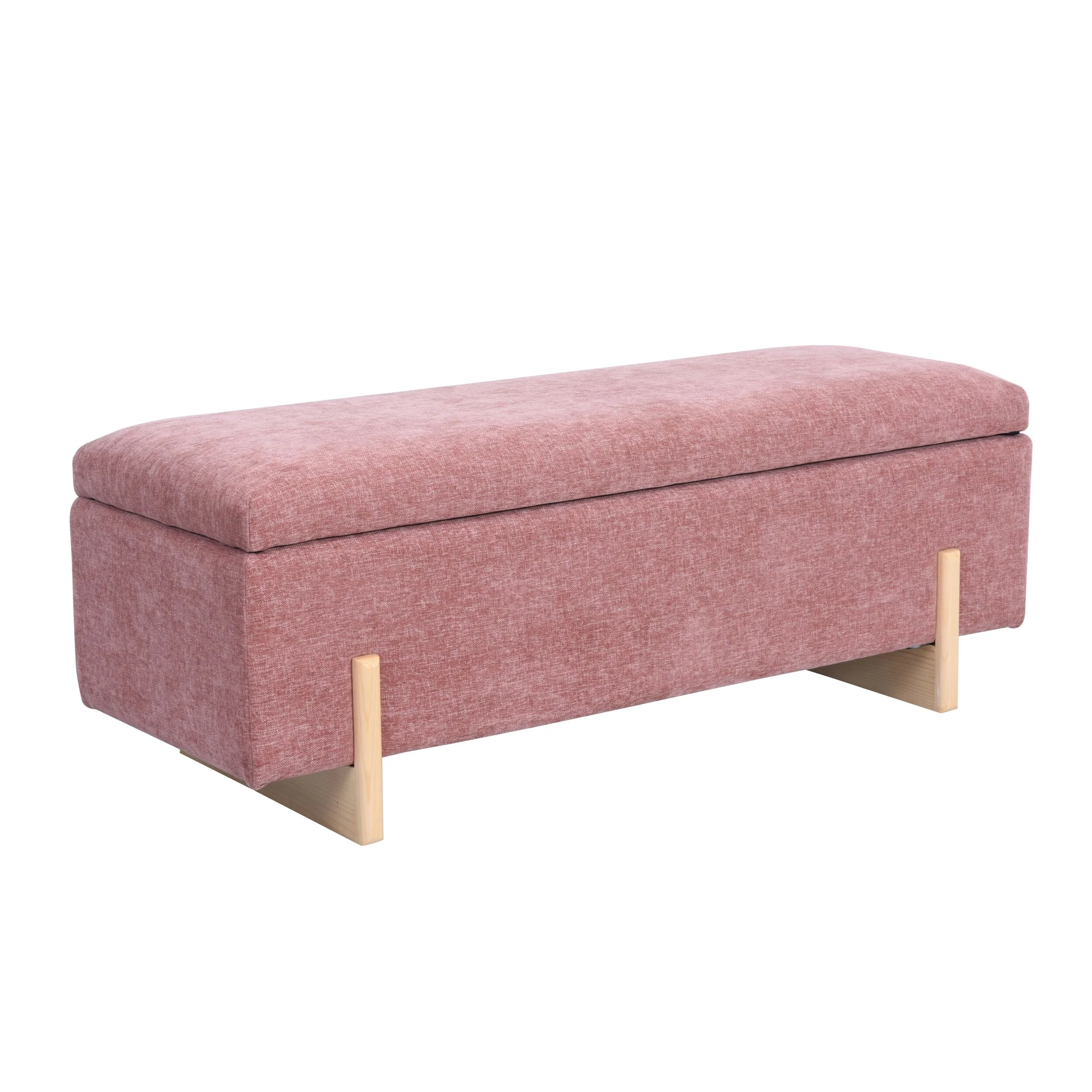 Sara Storage Bench Rose Pink - Image 3