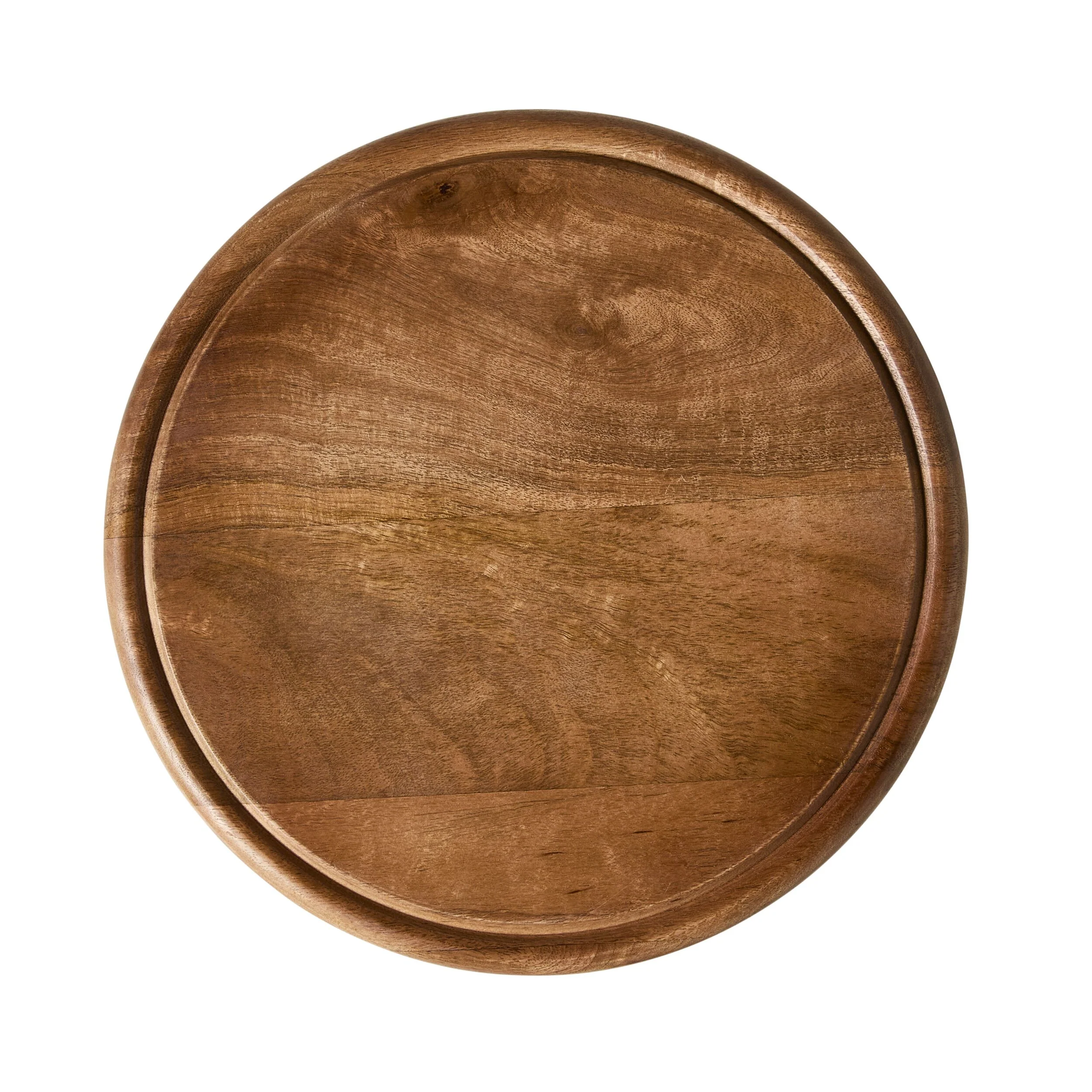 Sati Scalloped Wooden Plant Table 41cm - Image 3