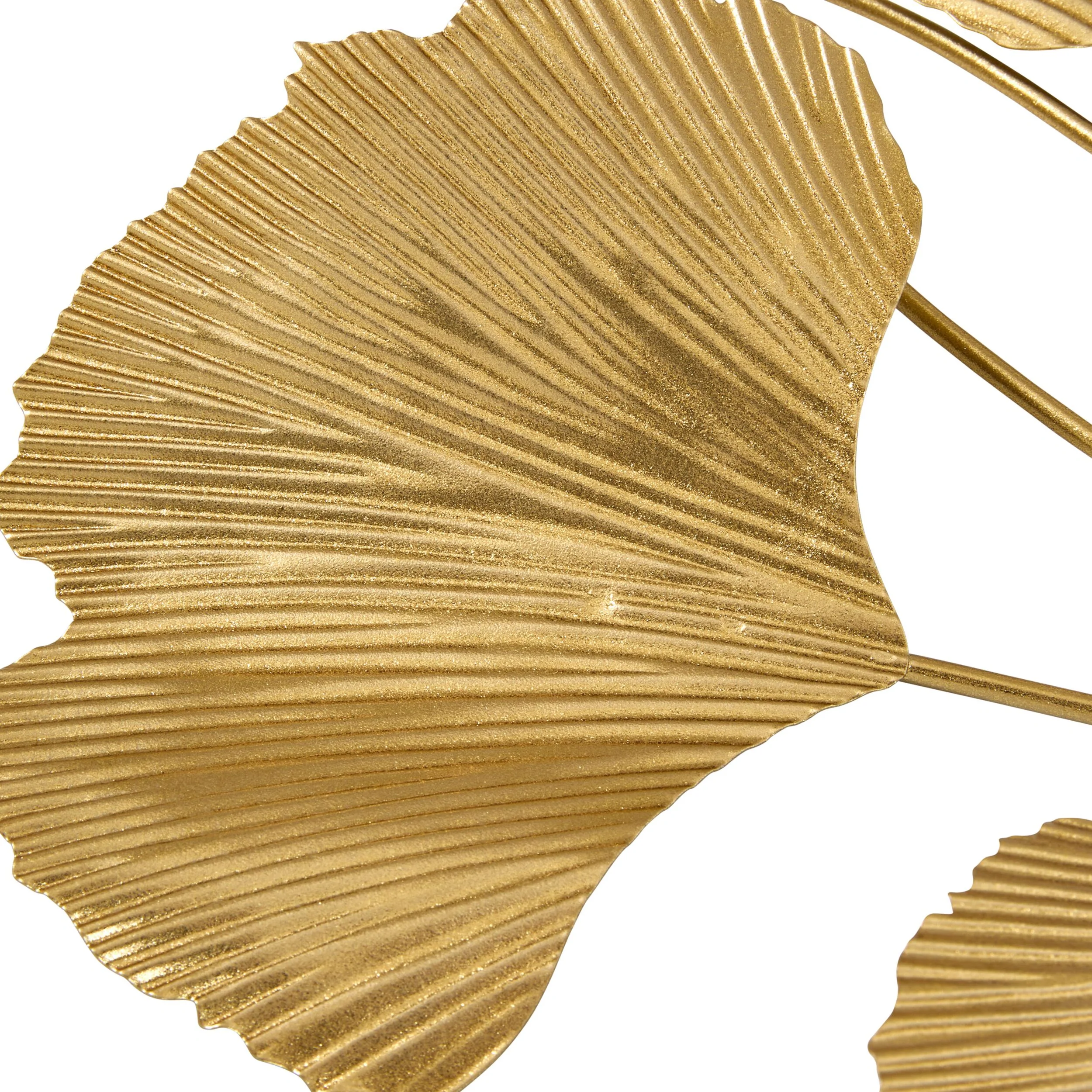 Secret Garden Brass Ginko Wall Hanging - Image 3