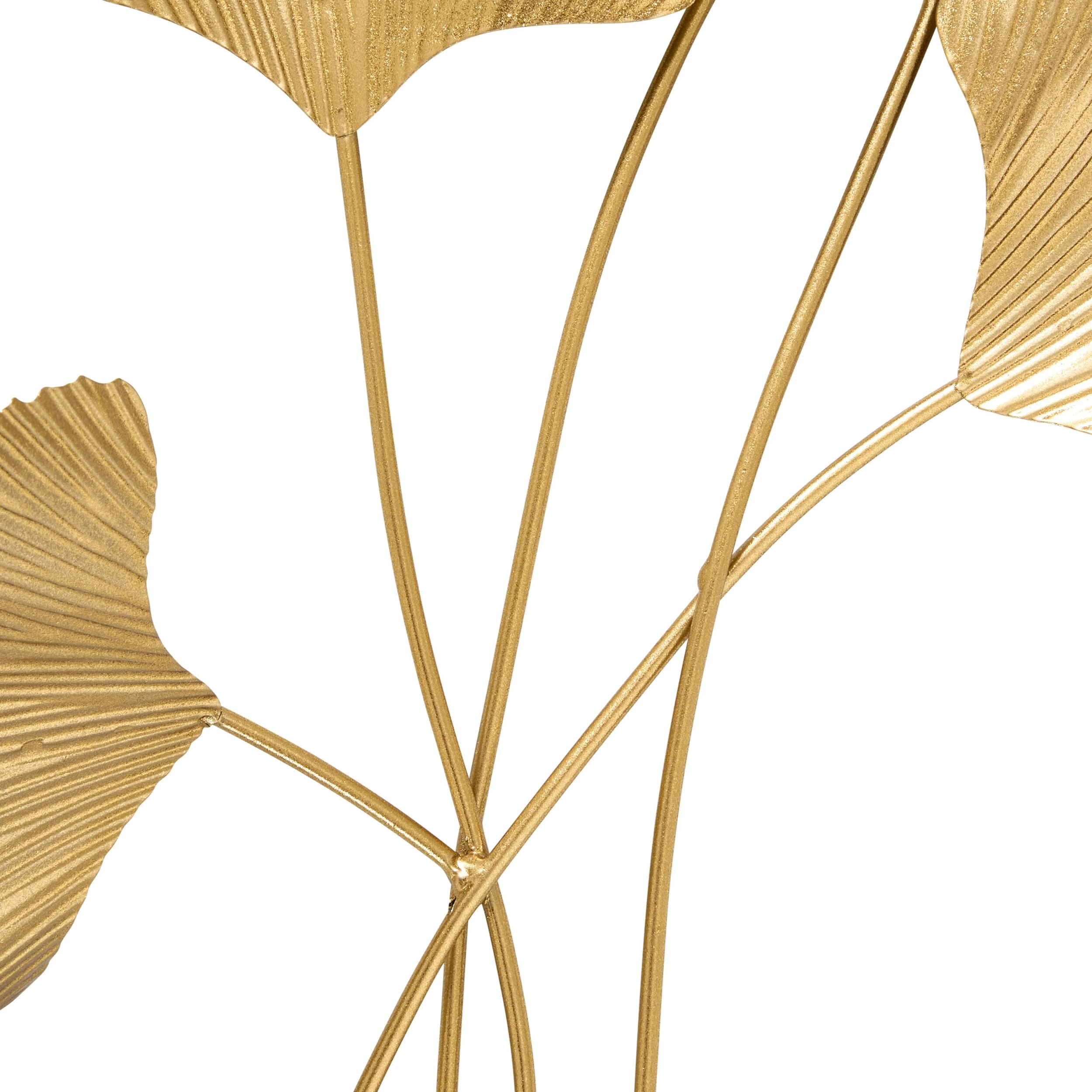 Secret Garden Brass Ginko Wall Hanging - Image 4