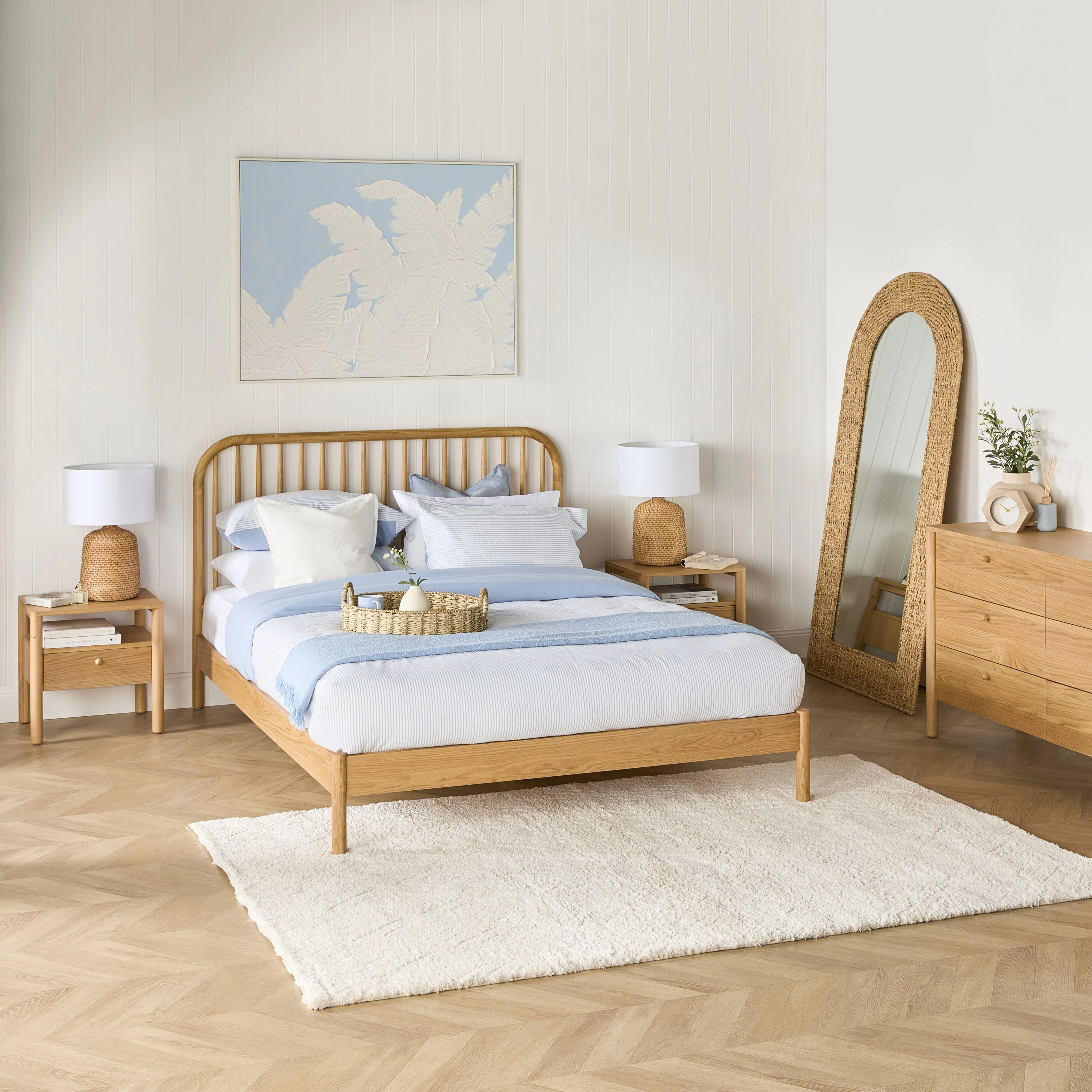 Sentosa Woven Floor Mirror 86x3x178cm - Image 7