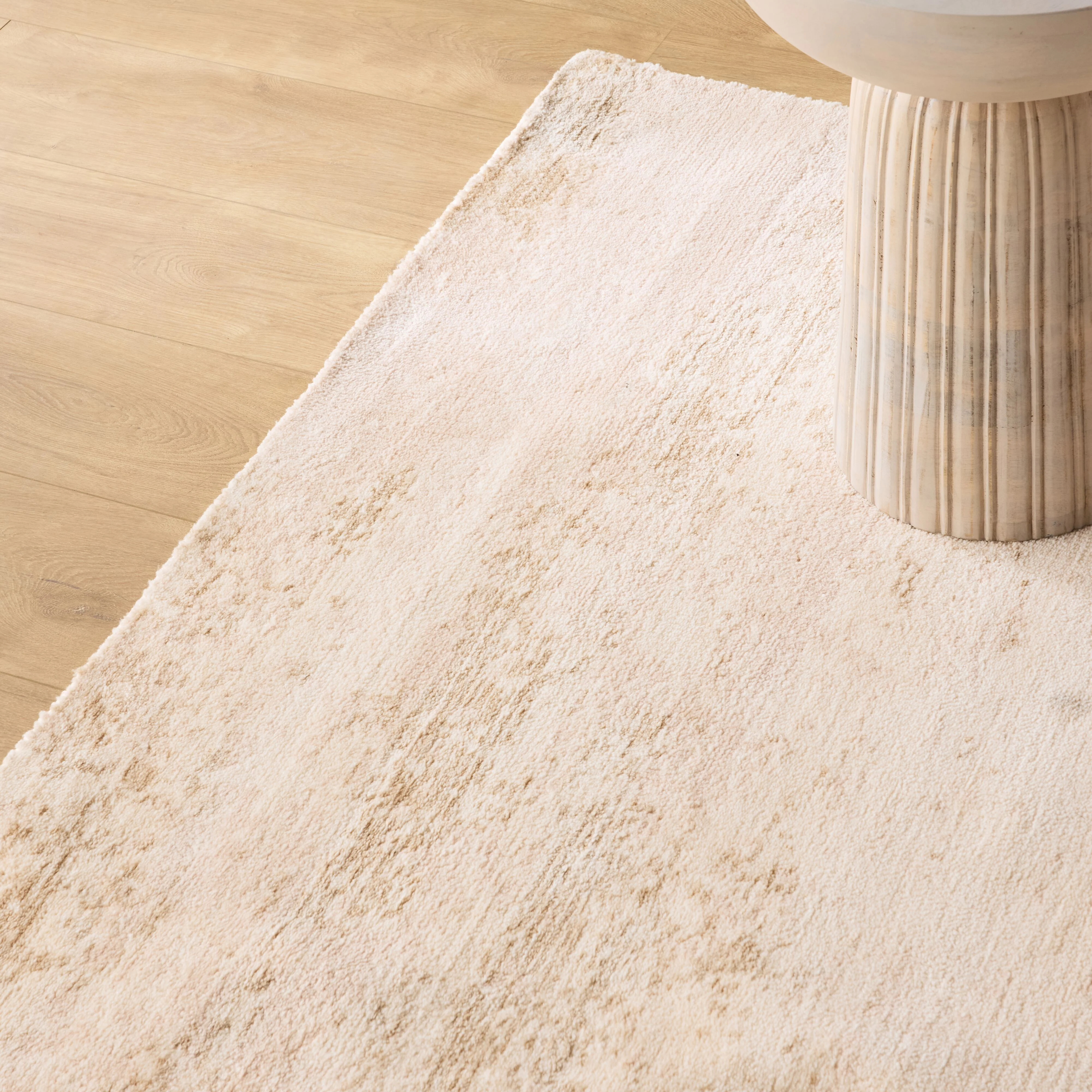Serene Abstract Rug Soft Pink 240x300cm - Image 5
