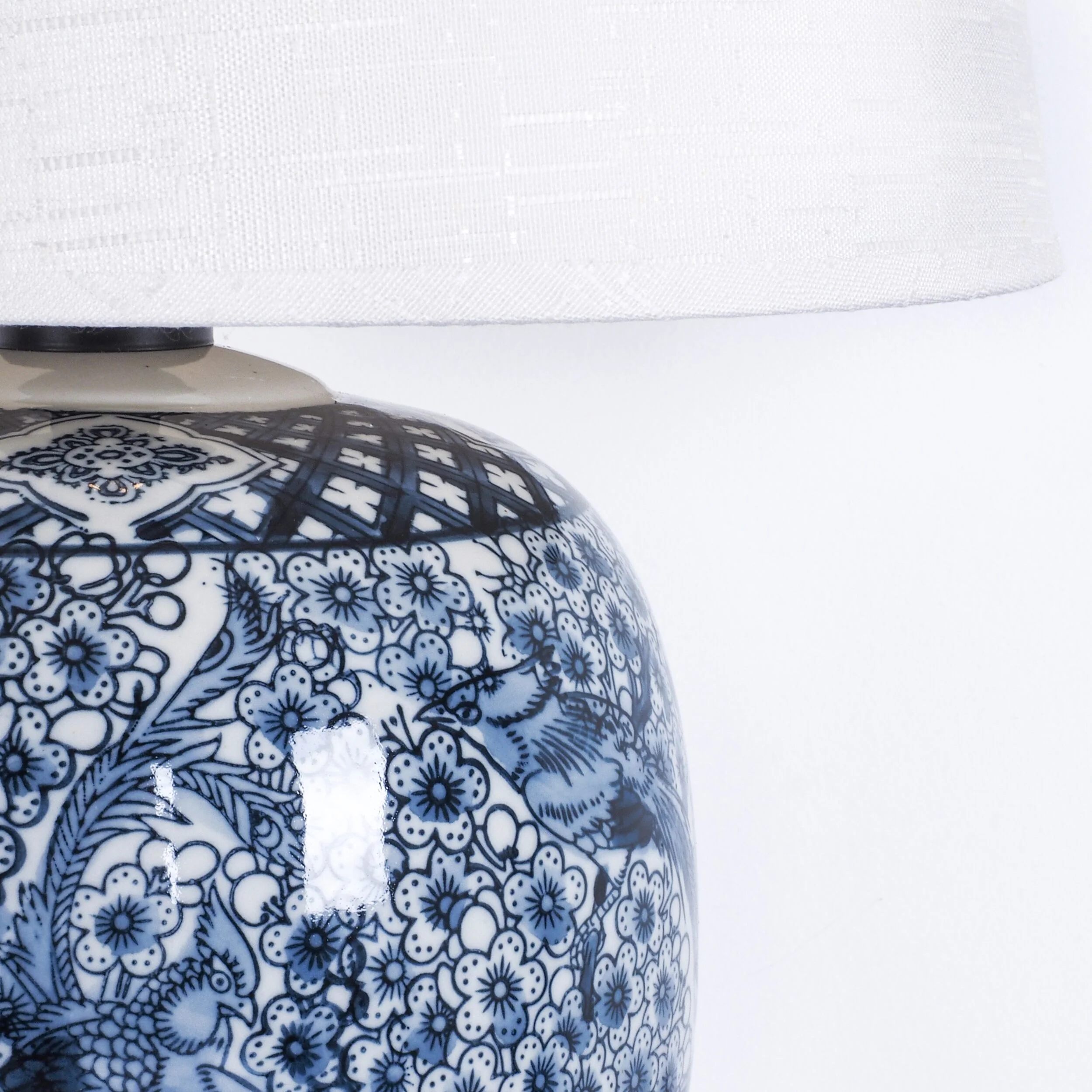 Serenity Ceramic Jar Table Lamp 50cm - Image 3