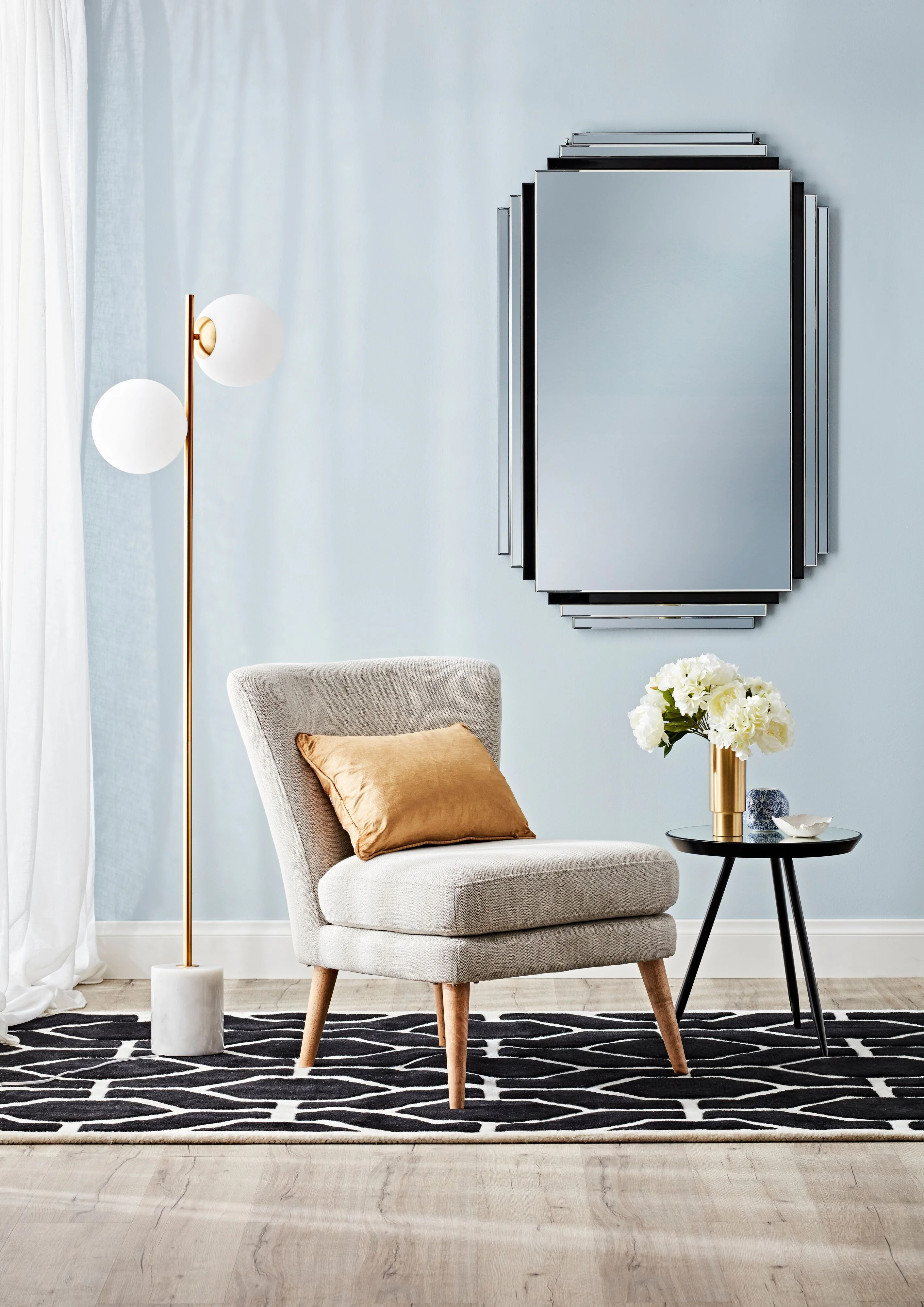 Severina Metal Floor Lamp 158cm - Image 6