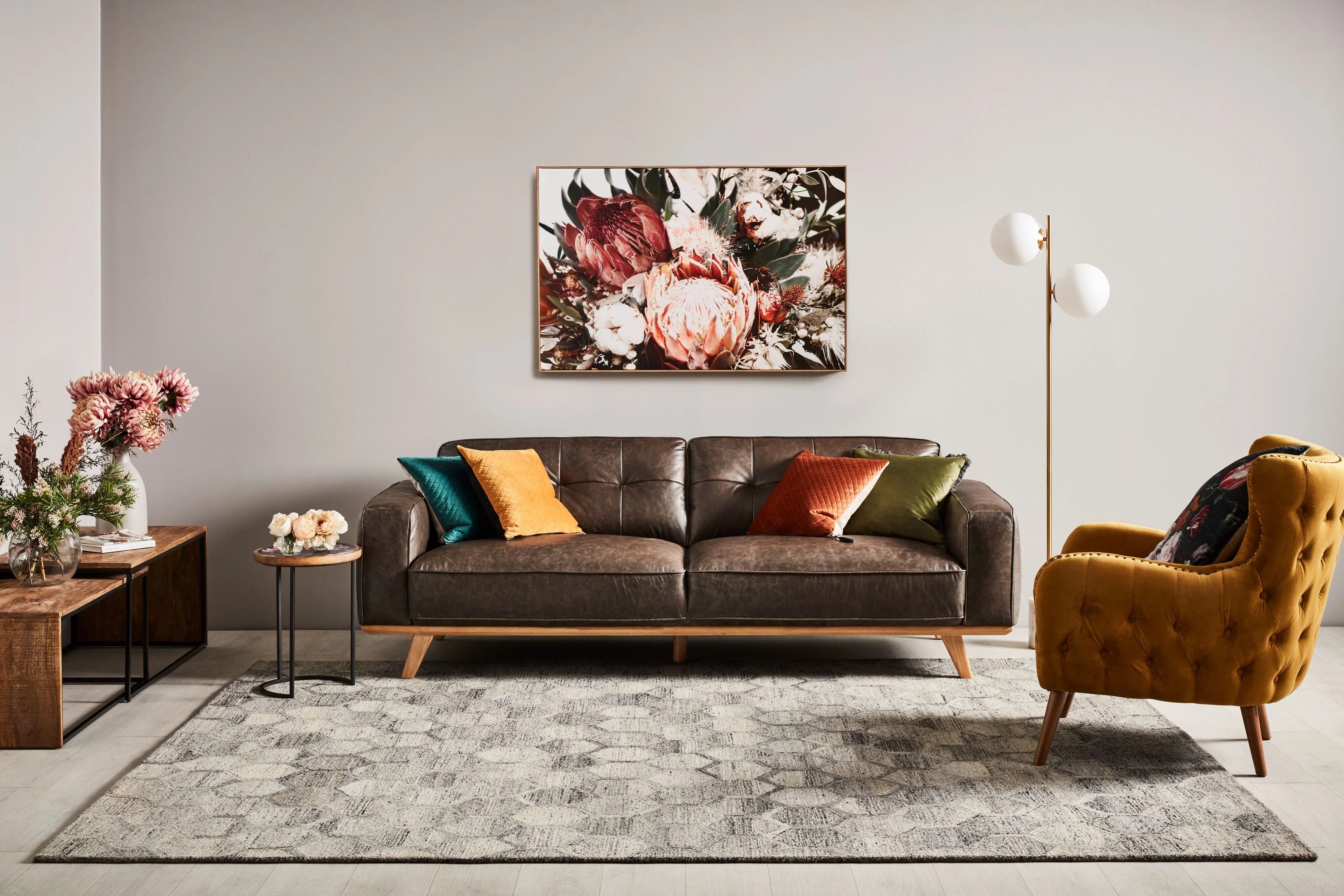 Severina Metal Floor Lamp 158cm - Image 8
