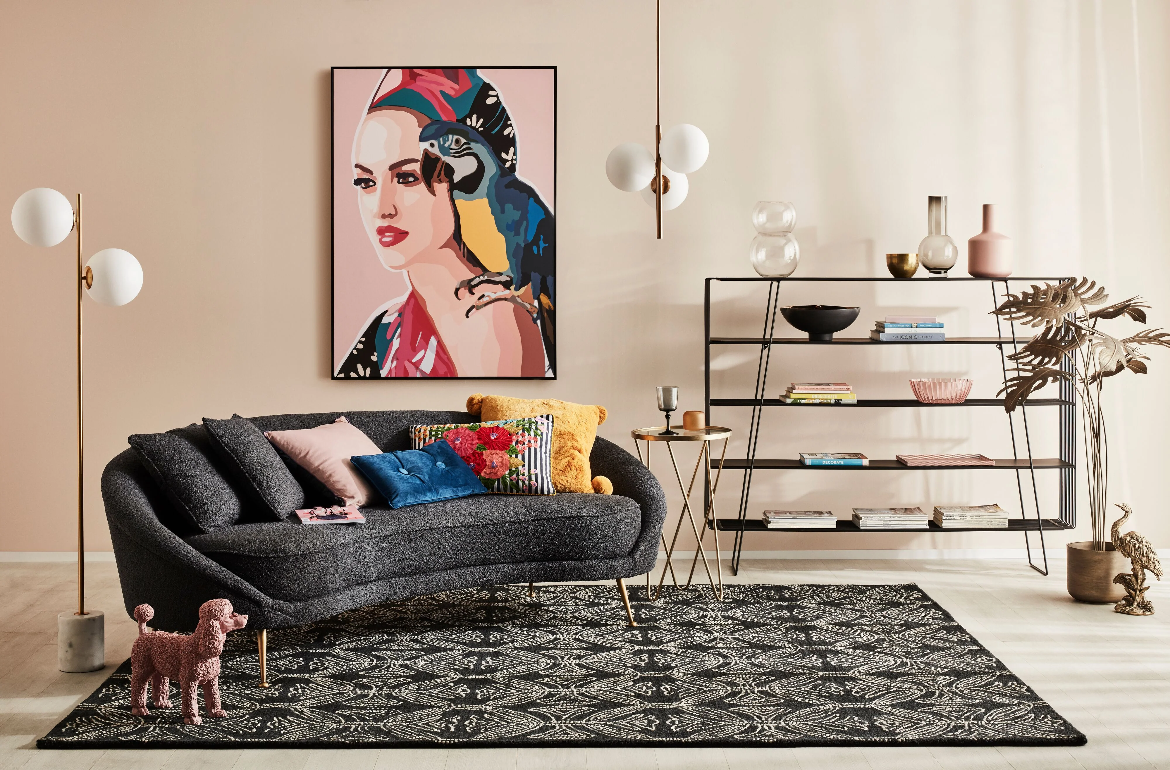 Severina Metal Floor Lamp 158cm - Image 9