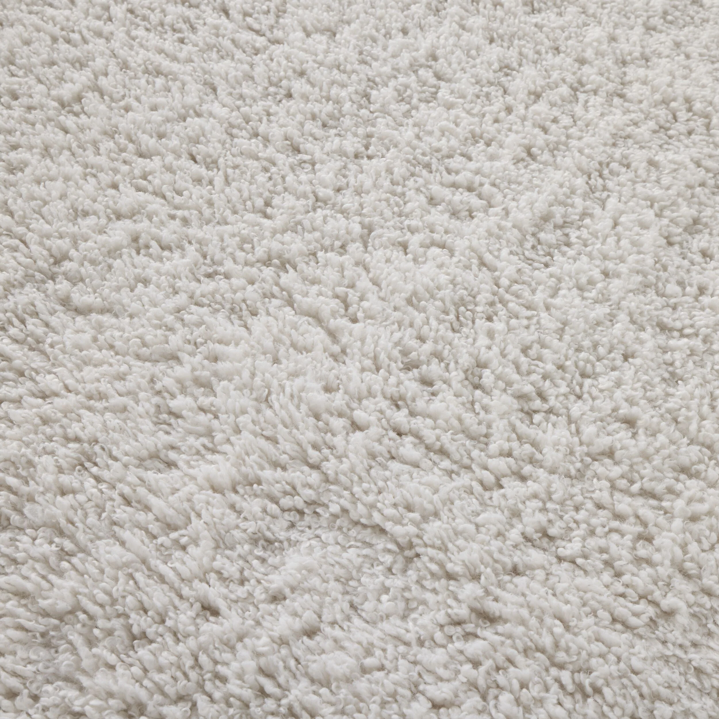 Shaggy Loop Pile Rug Ivory 150x240cm - Image 2