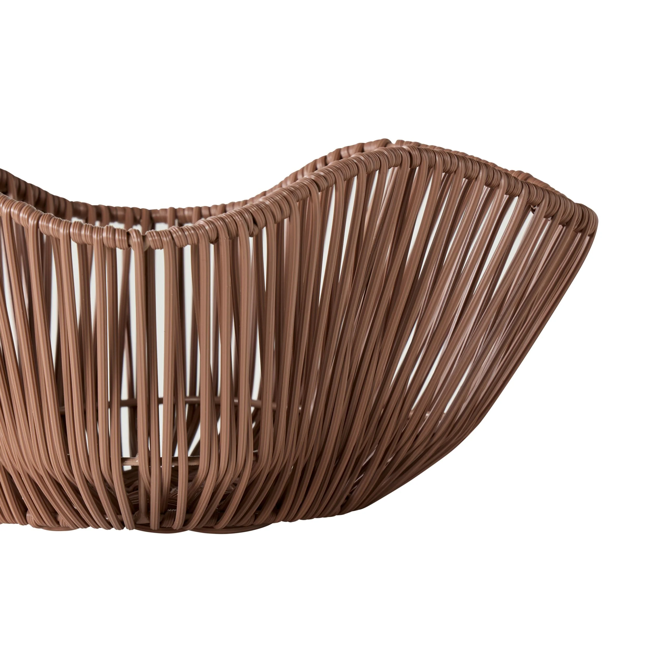 Sidney Small Woven Bowl Clay - Image 4