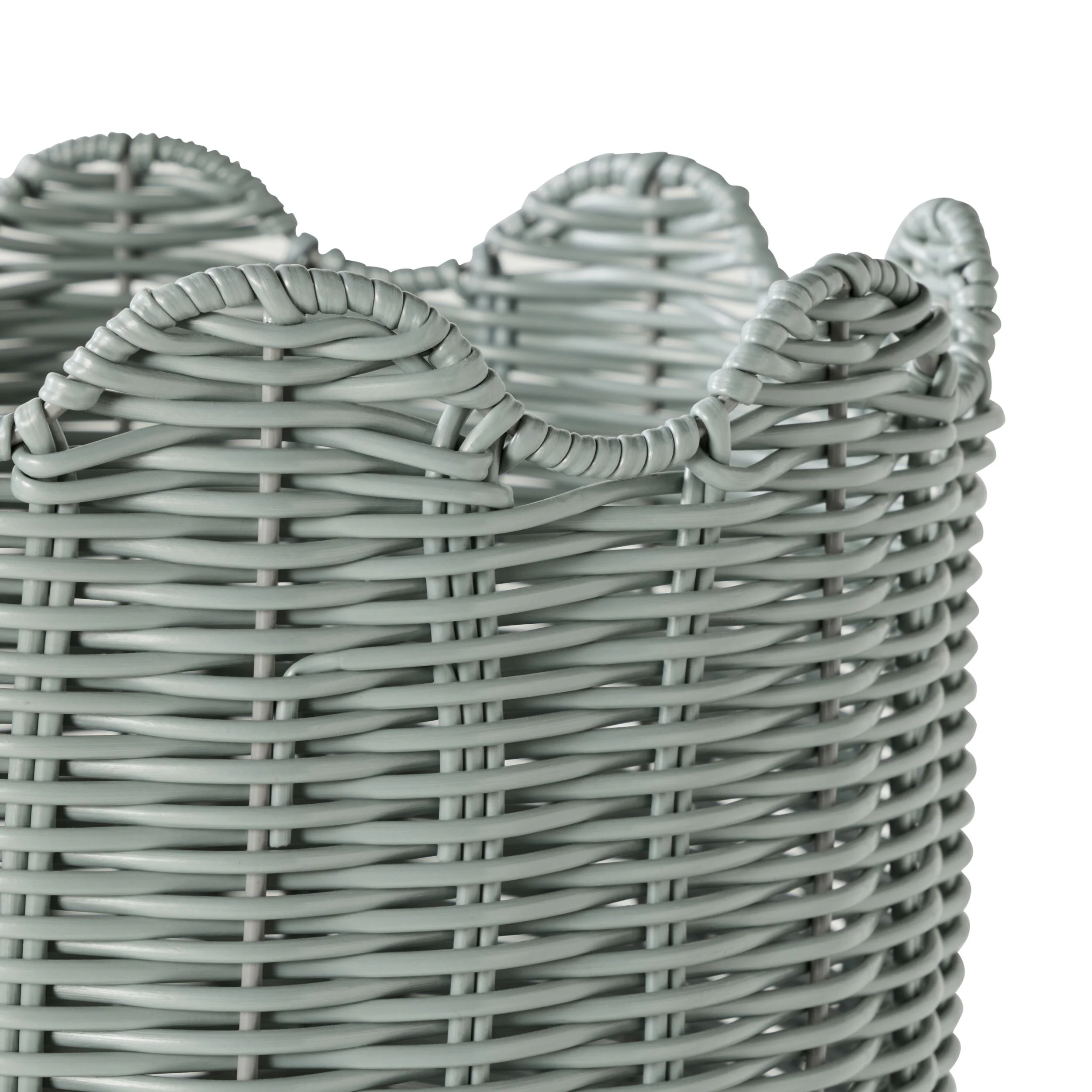 Sidney Woven Planter Small Mist - Image 4