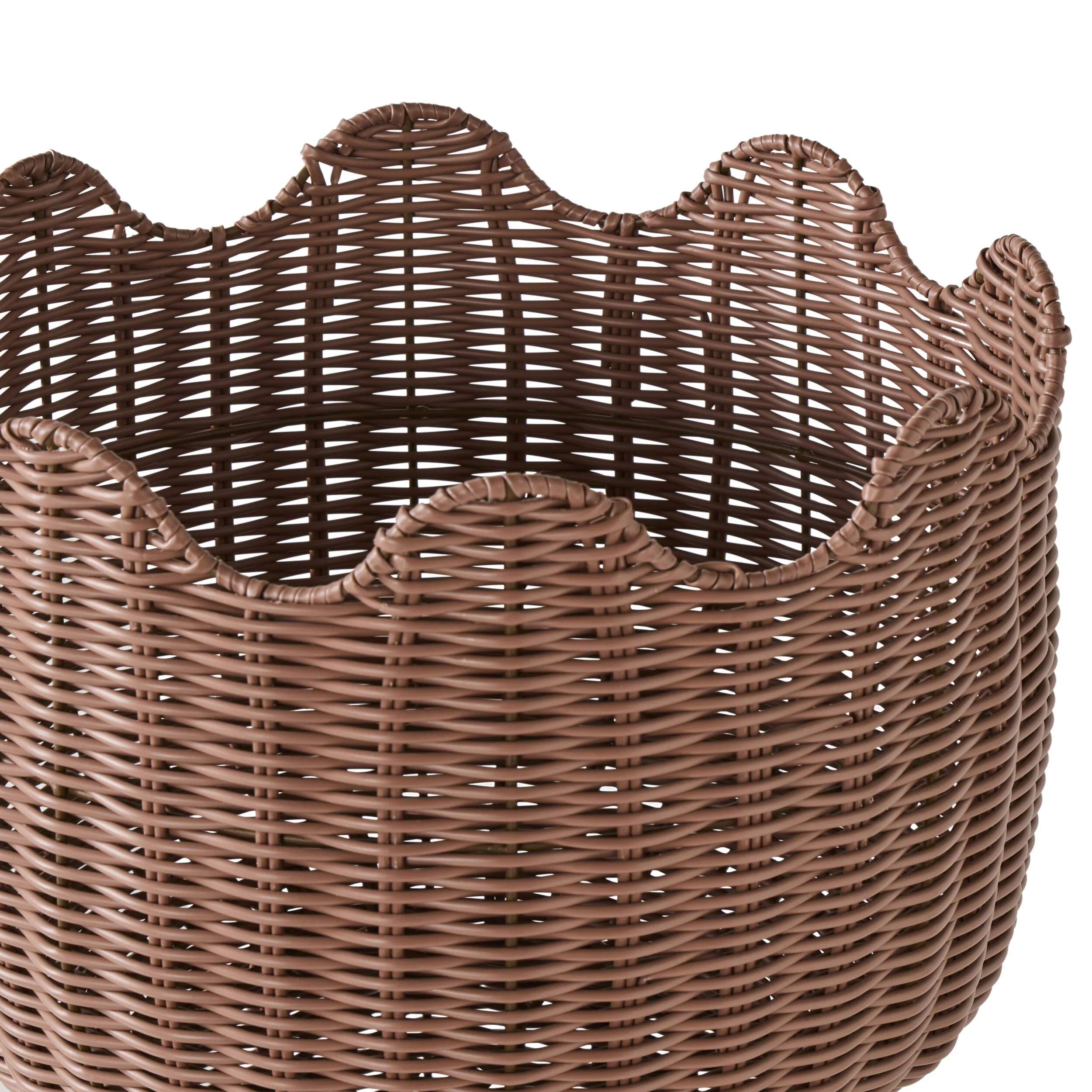 Sidney Woven Planter Large Clay - Image 3